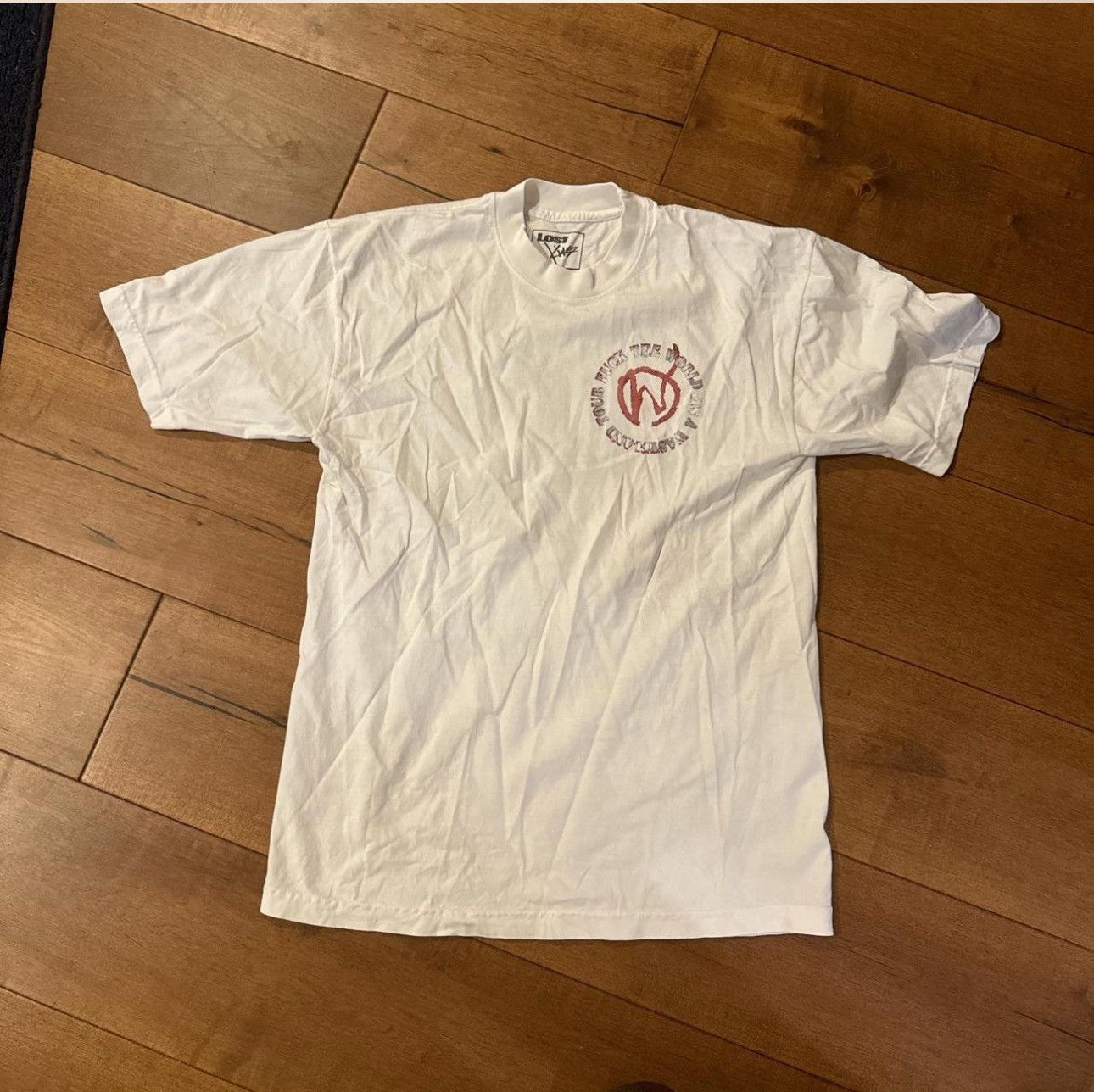 Designer × Japanese Brand FUCK THE WORLD ITS A WASTELAND TEE SZ M Size US M / EU 48-50 / 2 - 1 Thumbnail