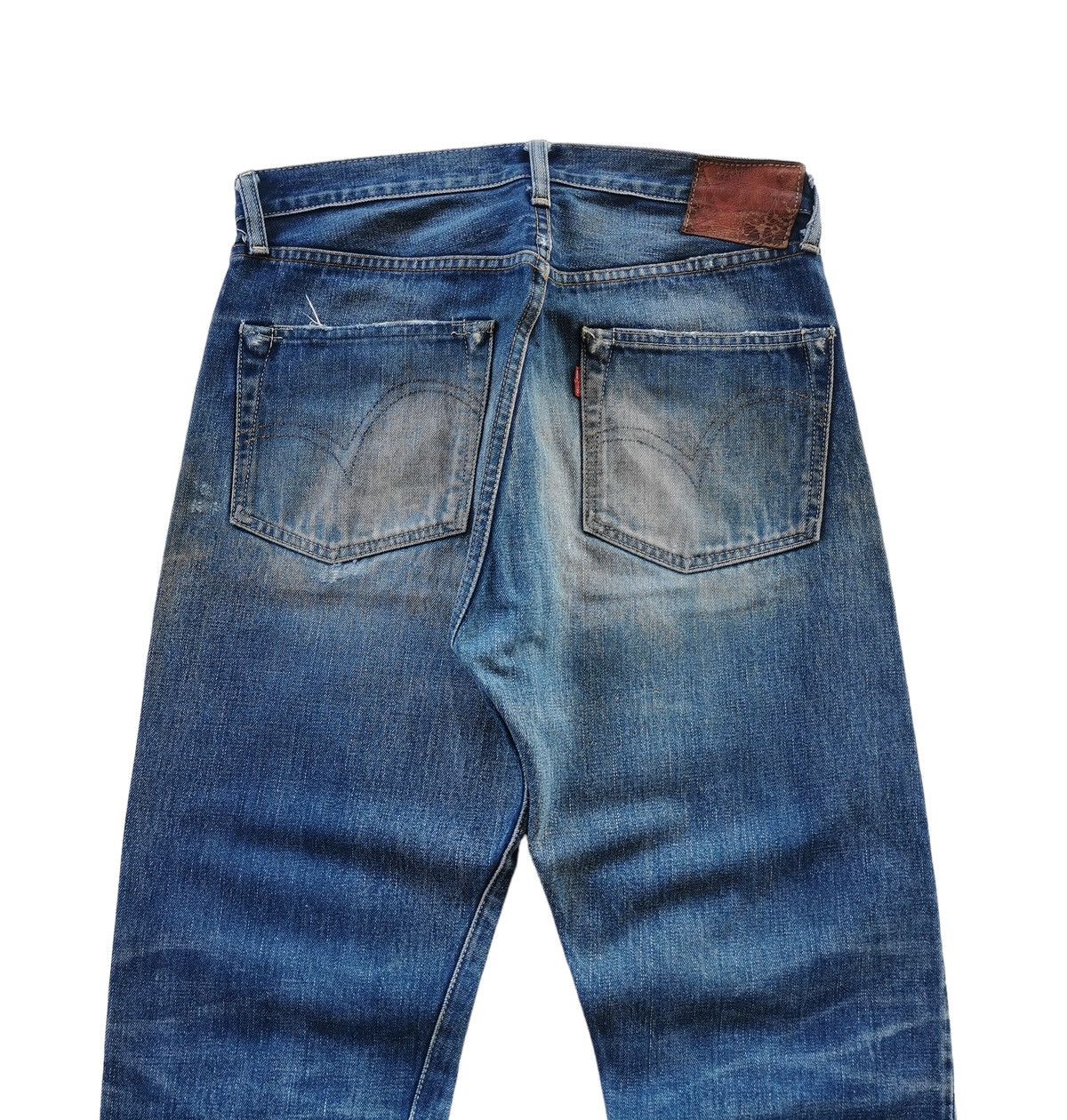 Le Grande Bleu (L.G.B.) Levis Vintage Clothing LVC Selvedge Denim Jeans Size US 31 - 8 Thumbnail