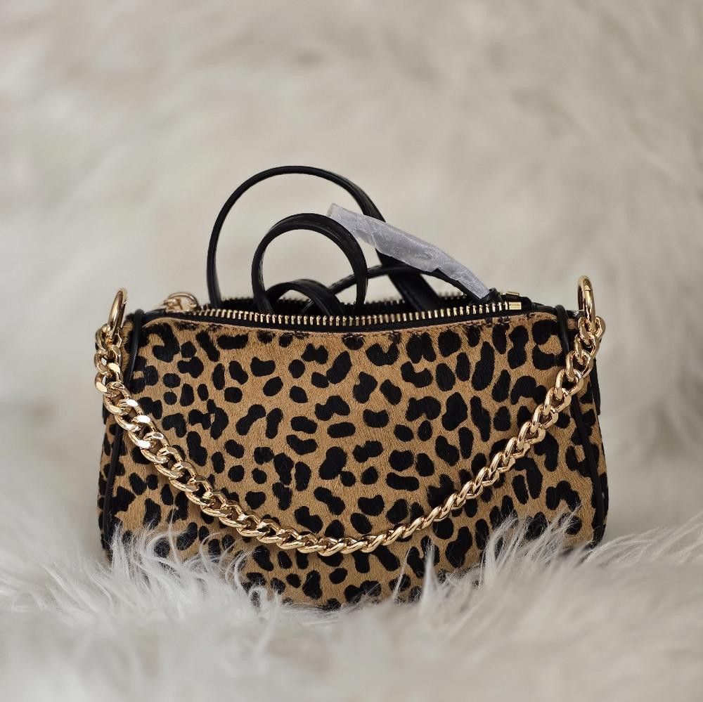 Michael Kors Michael Kors Leopard Print Crossbody Bag Size ONE SIZE - 3 Thumbnail