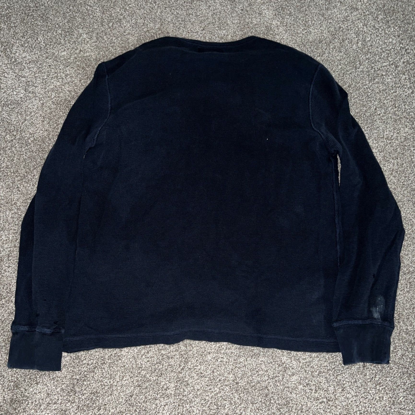 Polo Ralph Lauren Polo Ralph Lauren Blue Longsleeve Thermal Shirt Mens L Regular Size T-Shirt Size US L / EU 52-54 / 3 - 4 Thumbnail