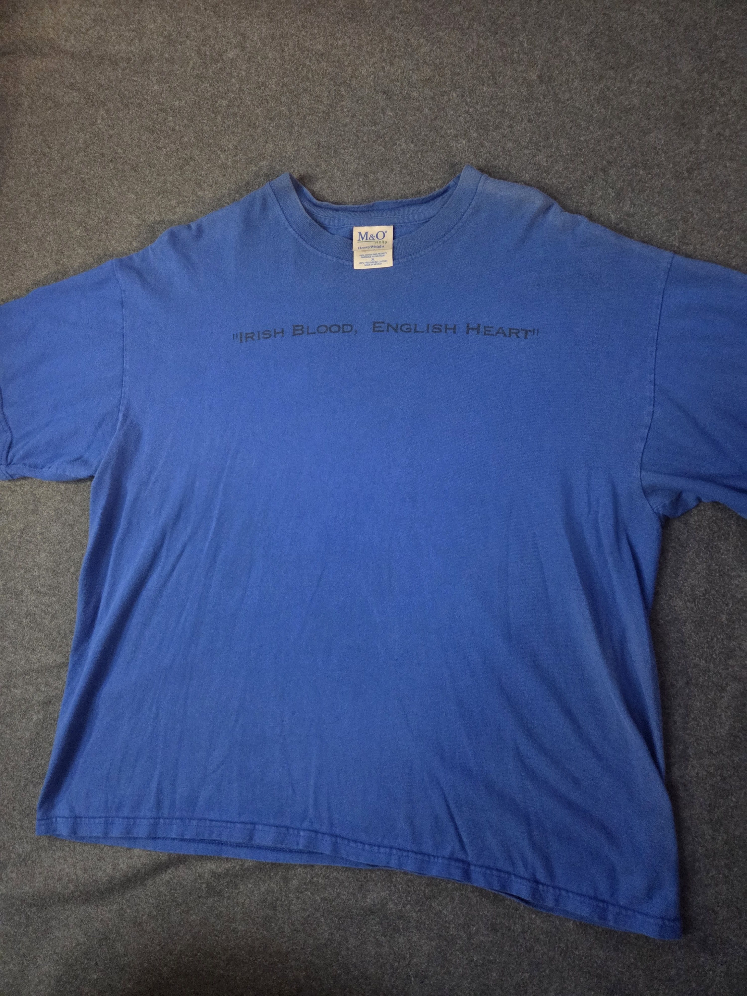 Other Rare Vintage Morrissey Irish Blood English Heart Tee XL Orig Size US XL / EU 56 / 4 - 1 Thumbnail