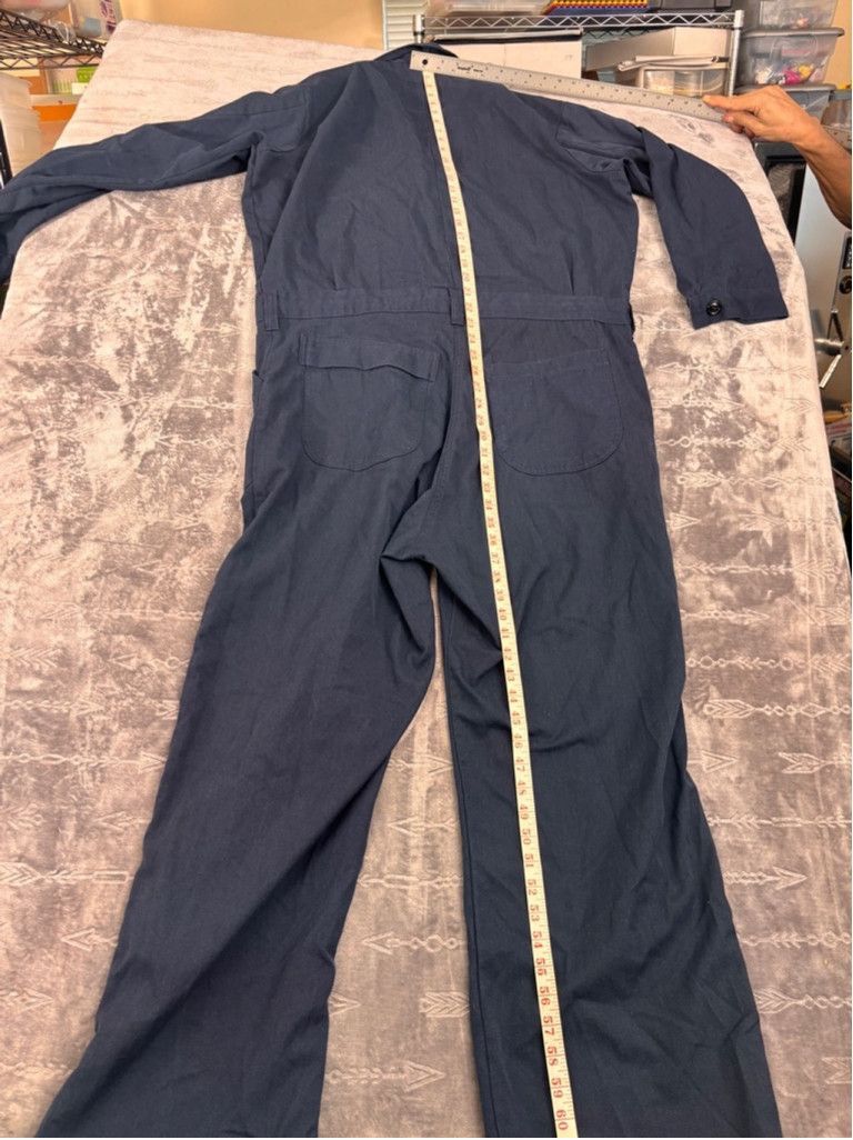 Levi's Men's Unbranded Coverall Jumpsuit Size 48R Blue Size 42" / US 20 - 13 Thumbnail