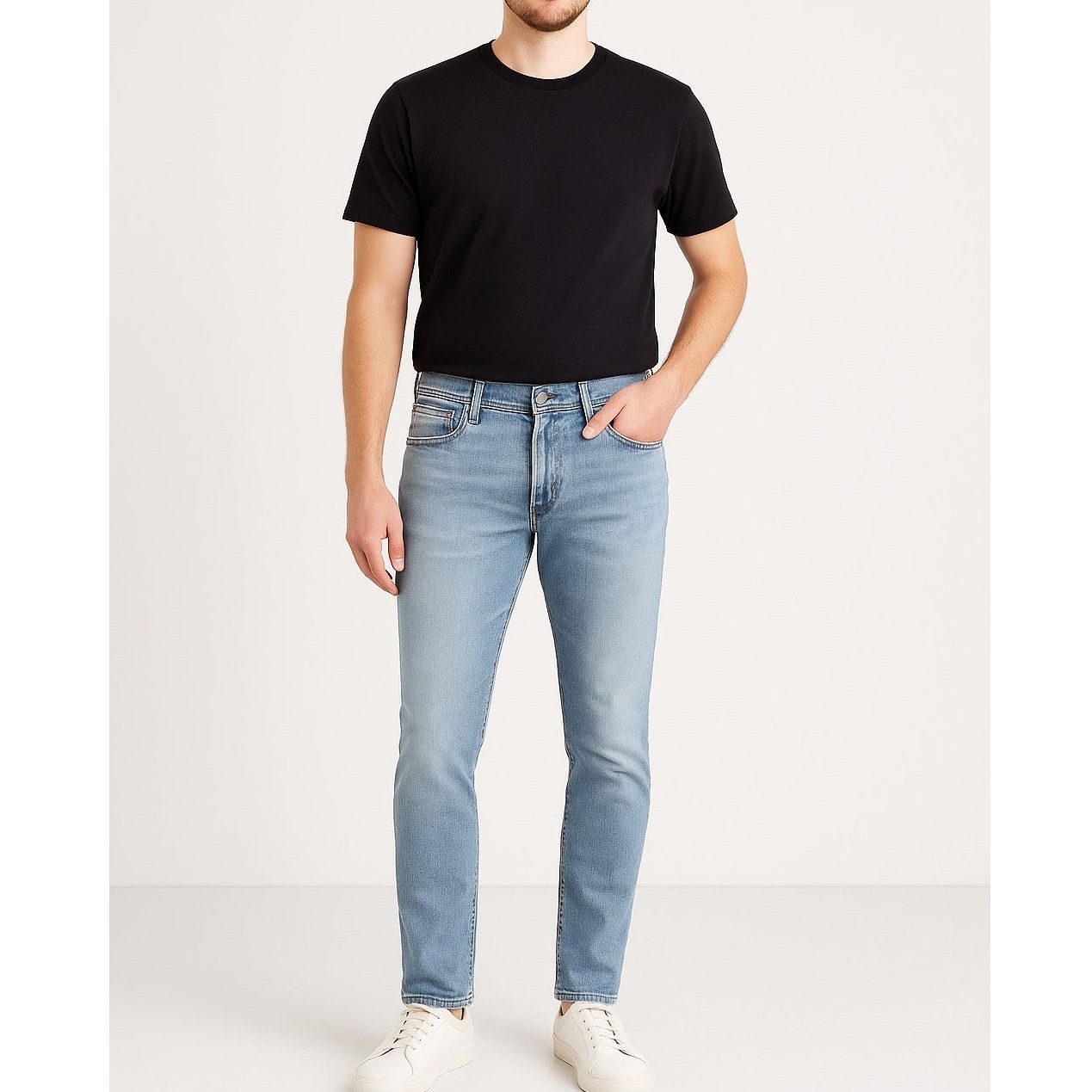 Levi's Levi’s 511 Slim Fit Light Wash Jeans Men’s Size: W34 L30 Size US 34 / EU 50 - 1 Thumbnail