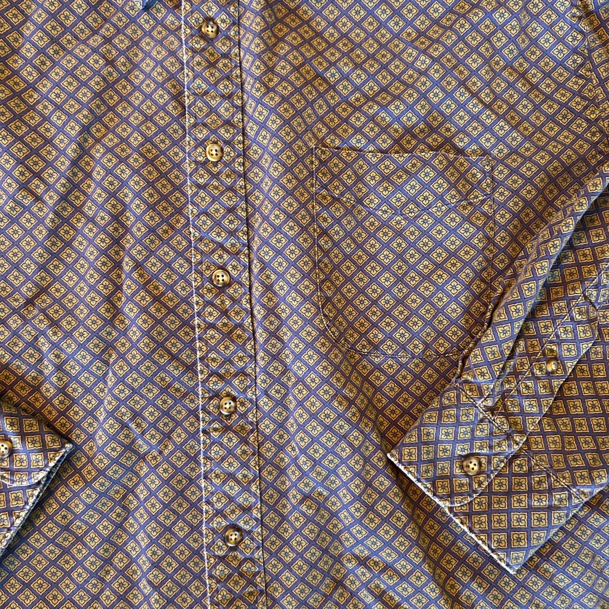 Club Room Vintage Club Room Novelty Floral Print Button Down Shirt XXL Size US XXL / EU 58 / 5 - 6 Thumbnail