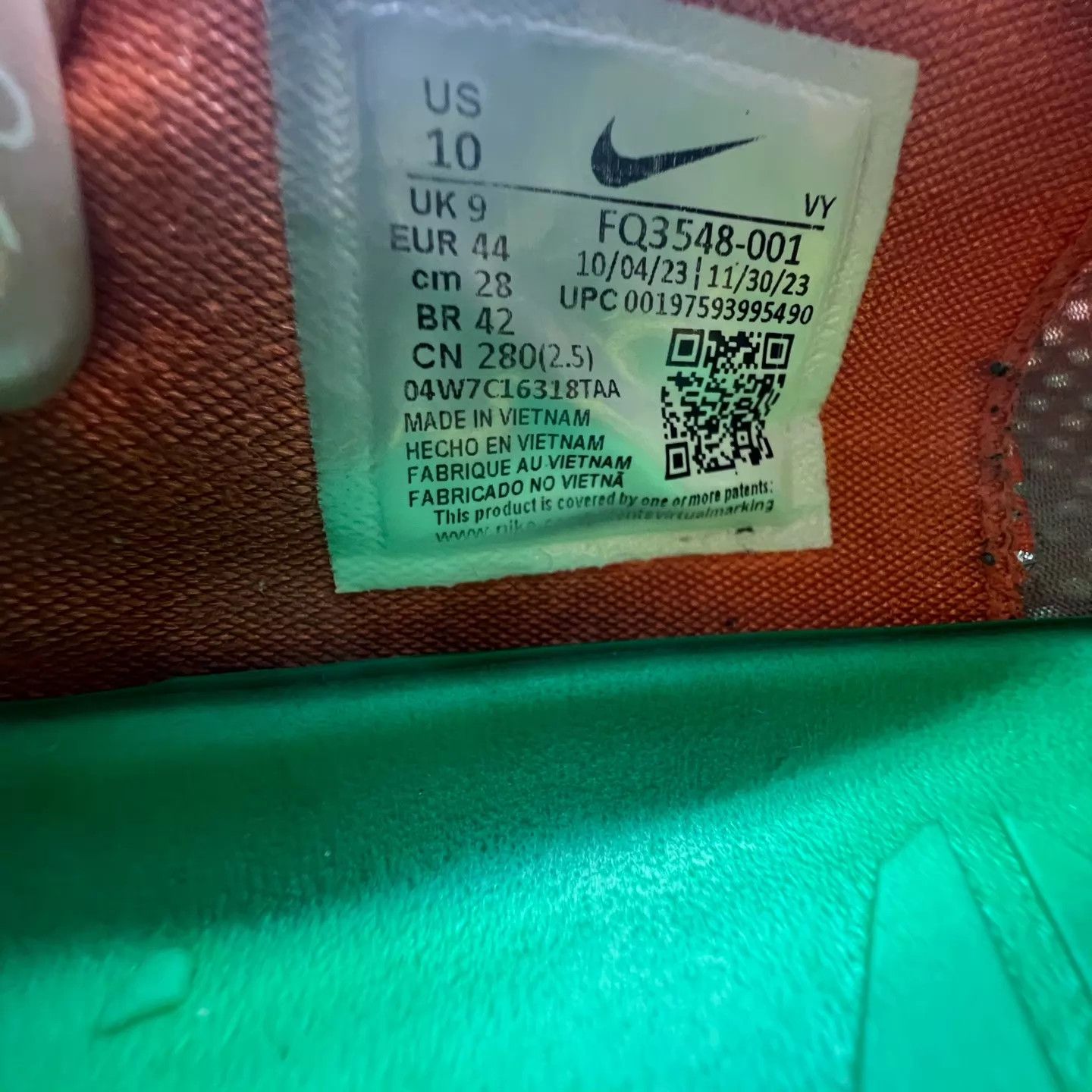 Nike zk8 Venice Blue Red Orange 44 Size US 11 / EU 44 - 8 Thumbnail