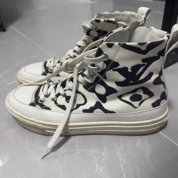 Louis Vuitton Louis Vuitton Stellar High-Top Fashion Sneakers -2508 Size US 5 / IT 35 - 1 Thumbnail