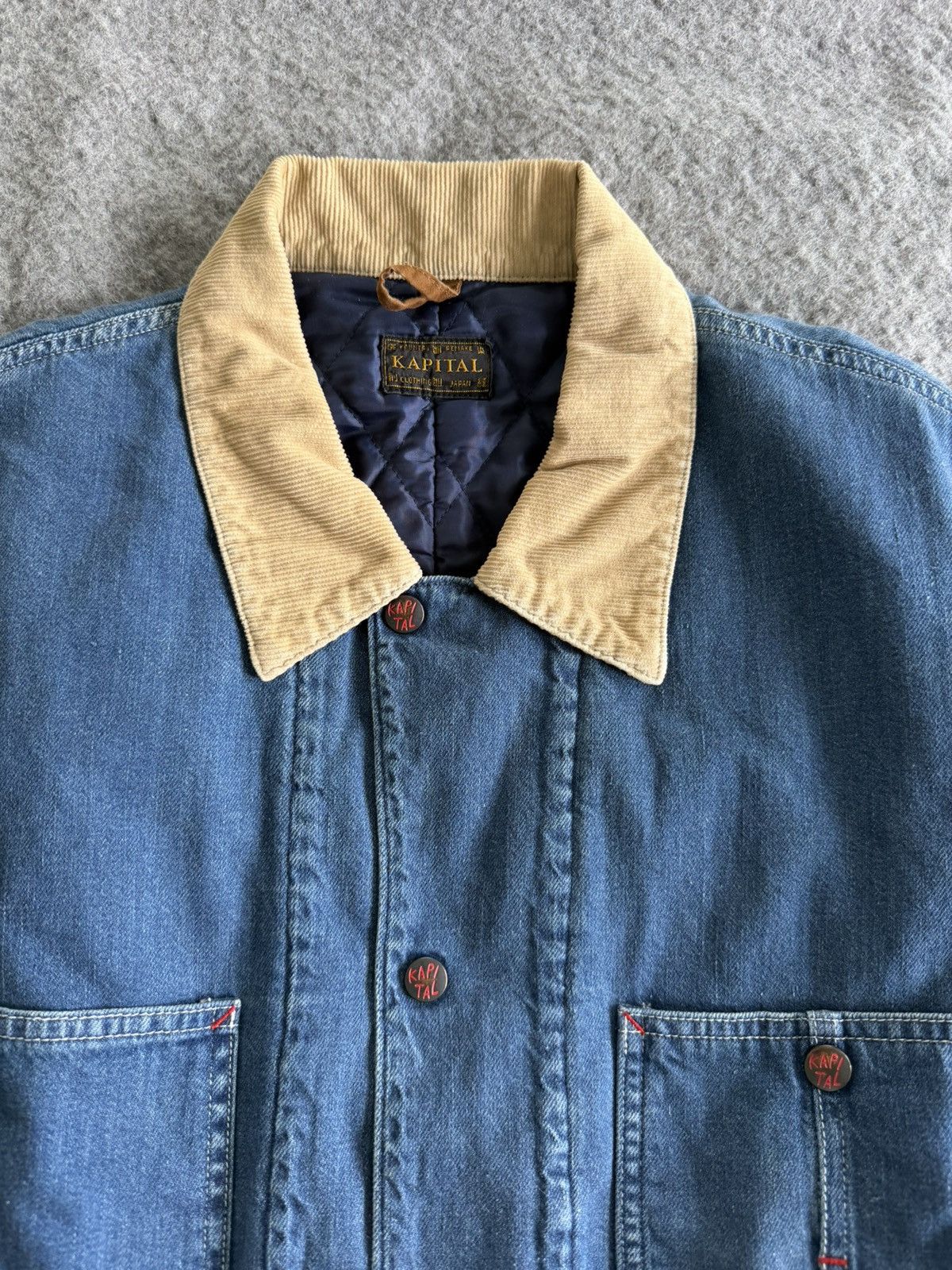 Kapital Kapital Propeller Coverall - Pro Denim Size US XL / EU 56 / 4 - 2 Thumbnail