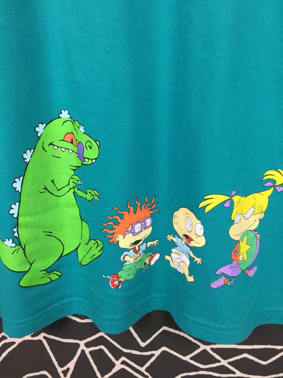 Nickelodeon Nickelodeon Rugrats Cartoon Tommy Chuckie Angelica Tee Size US L / EU 52-54 / 3 - 4 Thumbnail