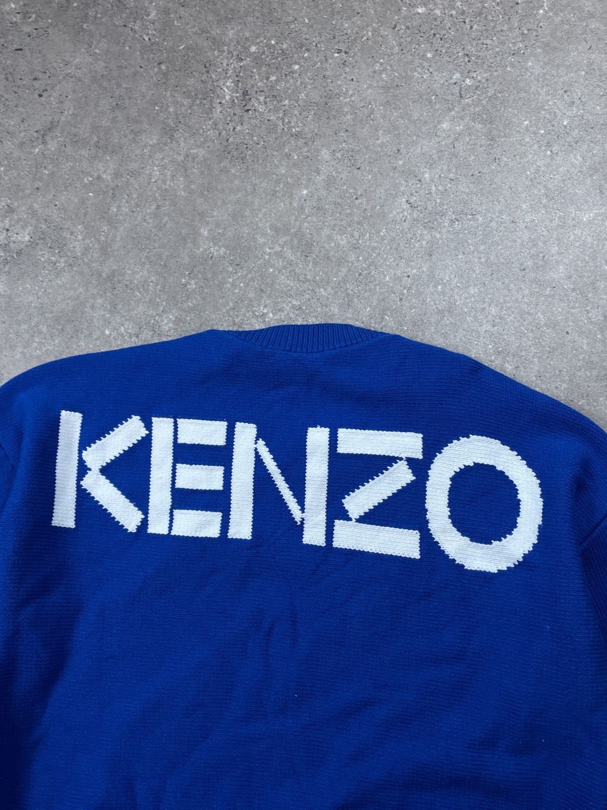 Kenzo Kenzo navy designer jumper Size US L / EU 52-54 / 3 - 2 Thumbnail