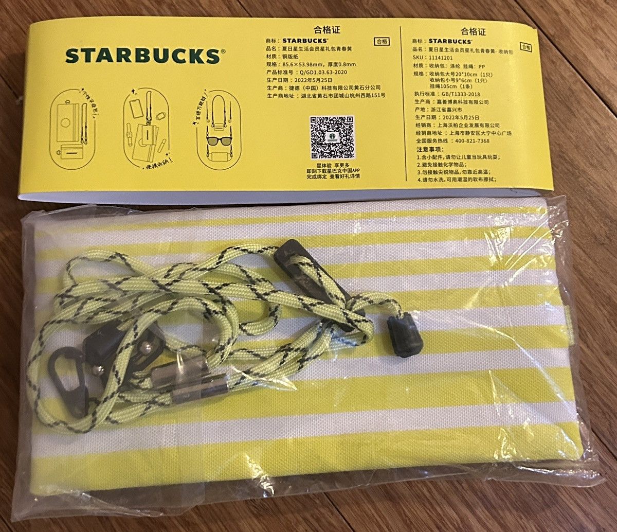 Other Starbucks Organization Bag Yellow Size ONE SIZE - 2 Thumbnail