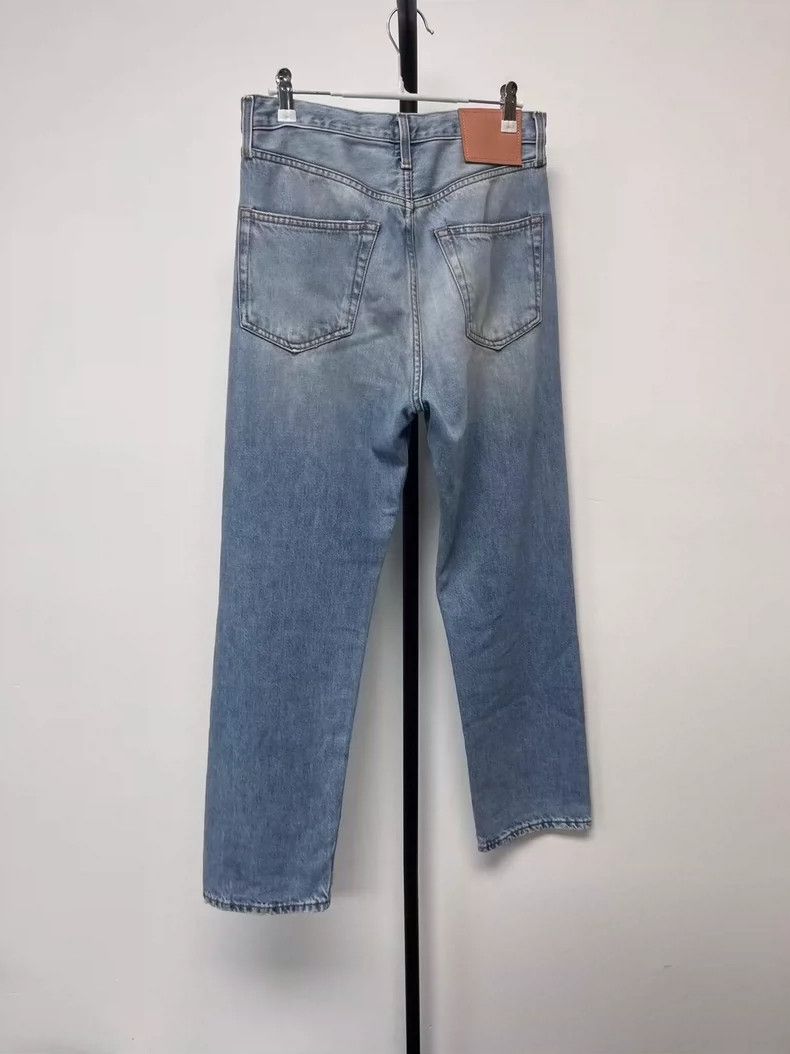 Acne Studios Acne Studios Light blue retro straight-leg low-rise jeans Size US 28 / EU 44 - 2 Thumbnail