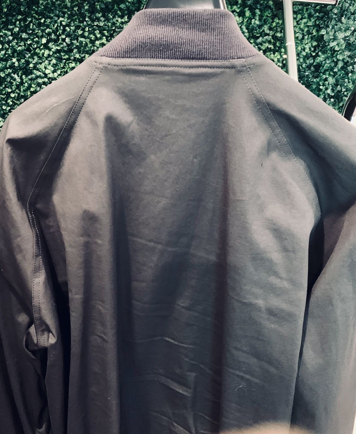 Rick Owens RICK OWENS SS18 DIRT RAGLAN FLIGHT BOMBER JACKET GRAY EU54 Size US L / EU 52-54 / 3 - 15 Thumbnail
