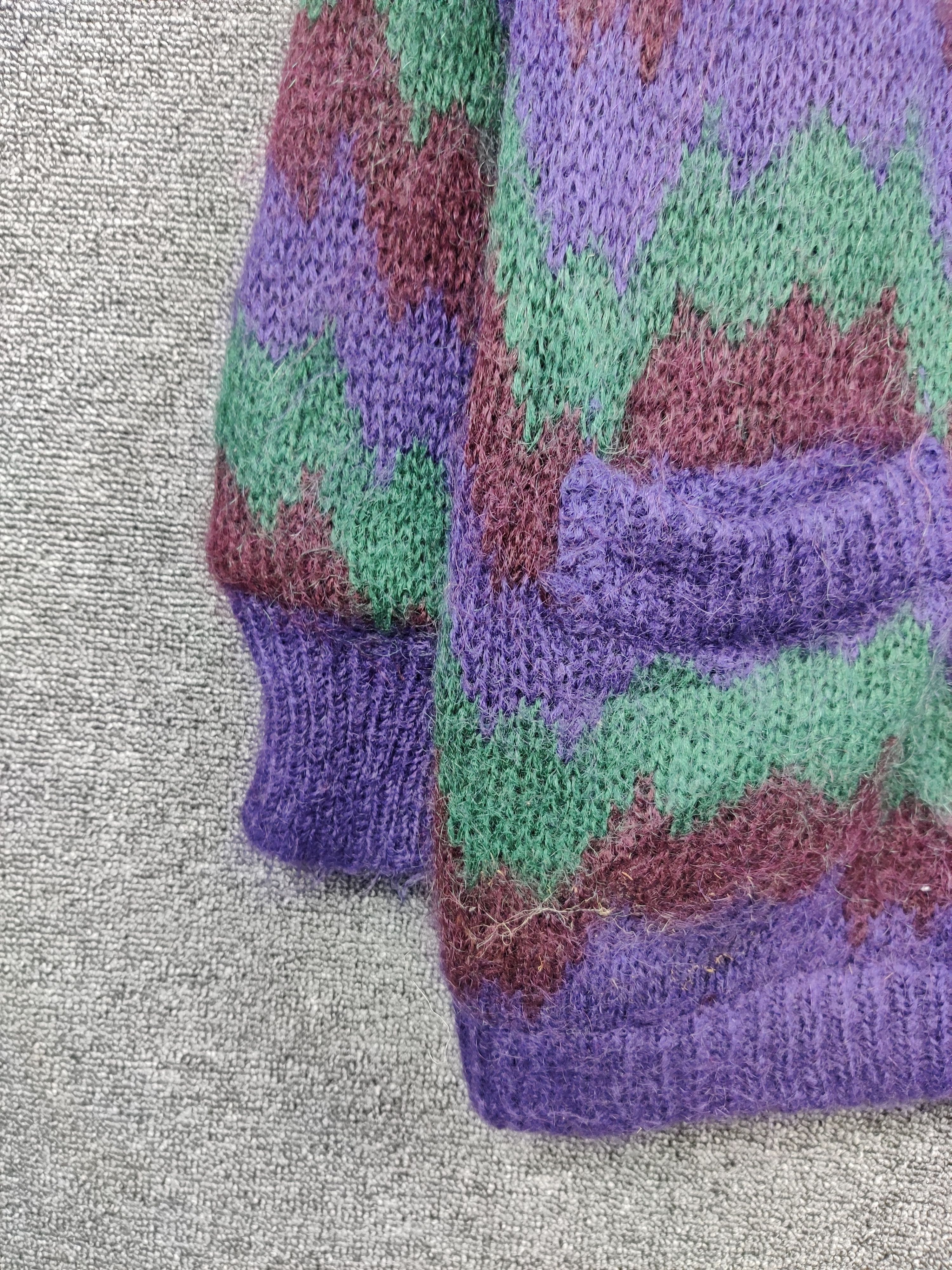Aran Isles Knitwear Vintage Cardigan Button Up Made Unbrand Size US L / EU 52-54 / 3 - 4 Thumbnail