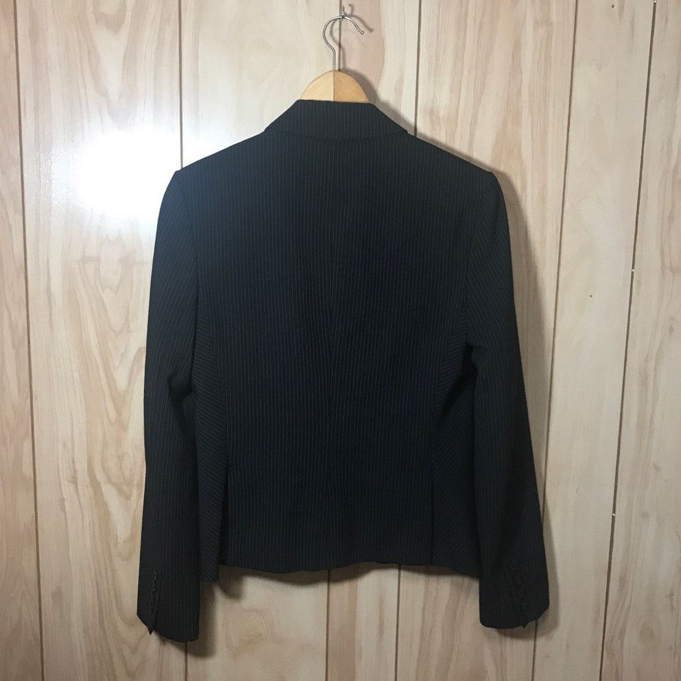 Other Express Design Studio Vintage Pinstriped Collared Jacket 6 Size M / US 6-8 / IT 42-44 - 2 Thumbnail