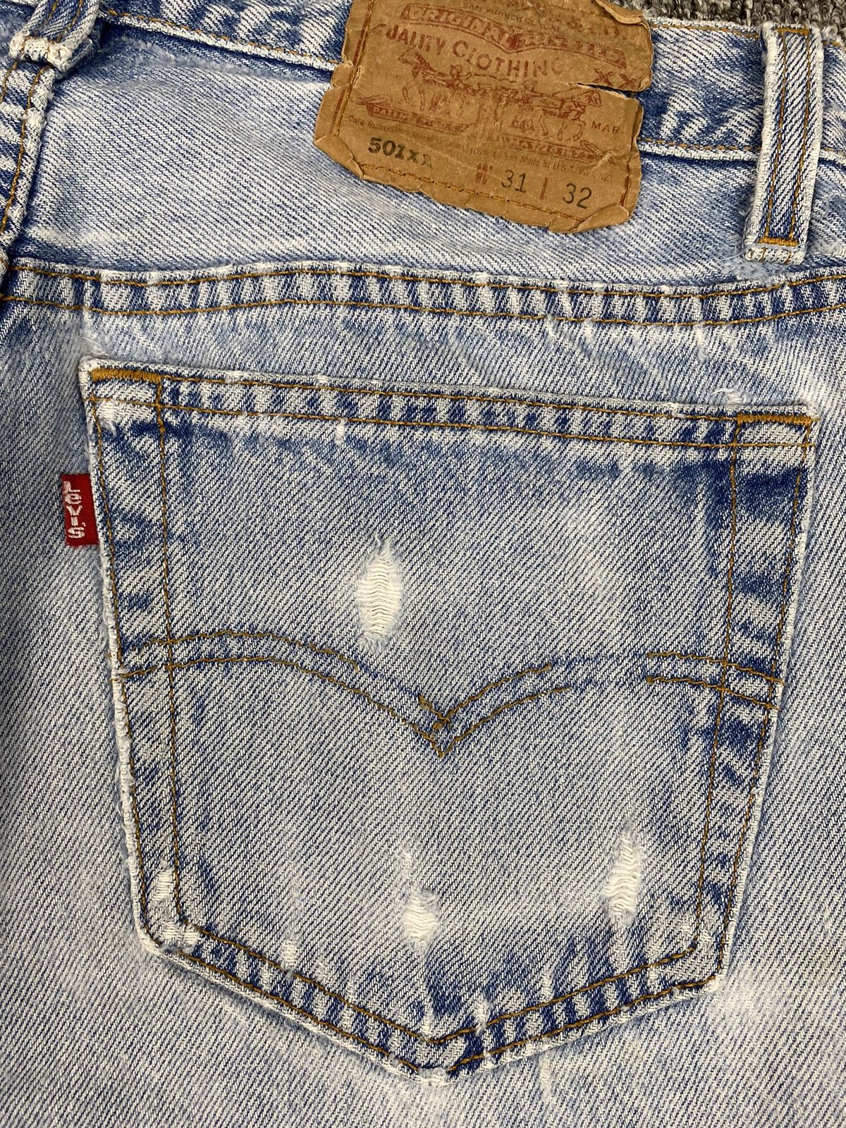 Levi's × Vintage Vintage Levis 501xx Usa Size US 28 / EU 44 - 22 Thumbnail