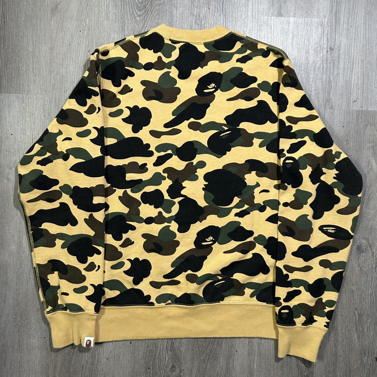 Bape BAPE Yellow Camo Sweatshirt Size US M / EU 48-50 / 2 - 3 Thumbnail