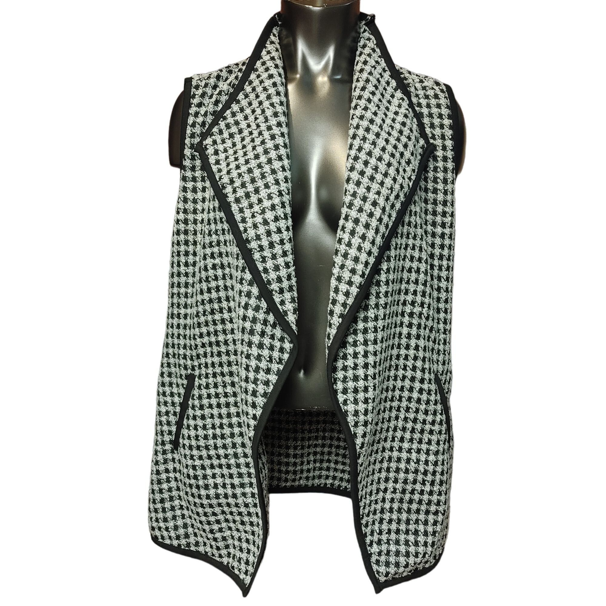 Other Christopher & Banks Women's Petite Houndstooth Pattern Sweat Size L / US 10 / IT 46 - 1 Thumbnail