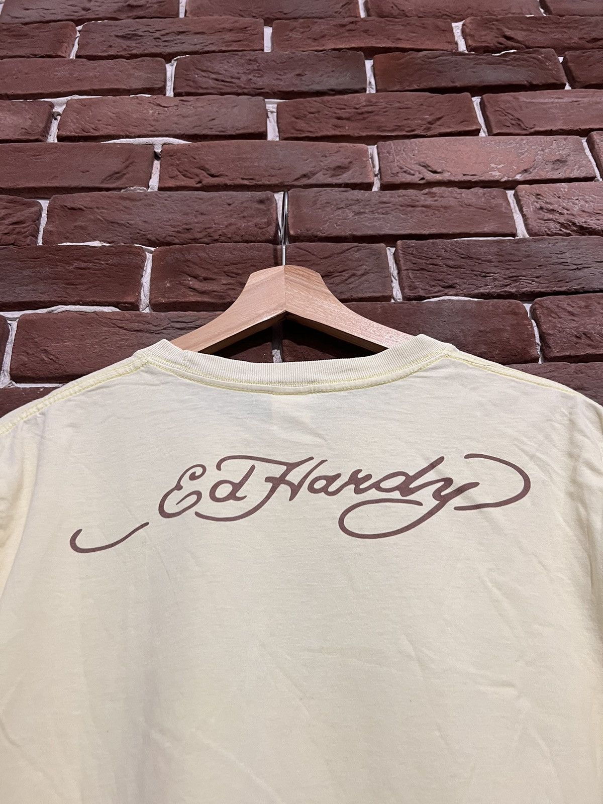 Ed Hardy Ed Hardy Vintage Skull Y2K Drip Hype Streetwear Tshirt Size US L / EU 52-54 / 3 - 4 Thumbnail