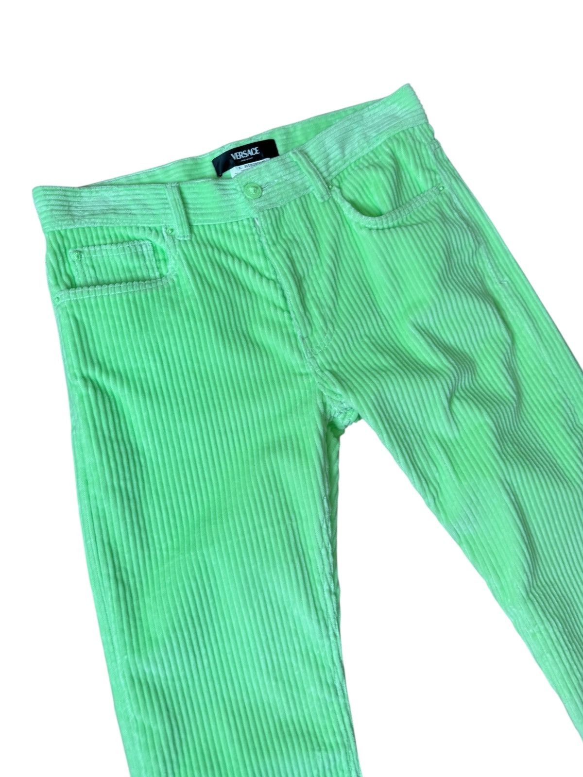 Versace Versace Green Corduroy Jacket & Pants Set Size 38R - 12 Thumbnail