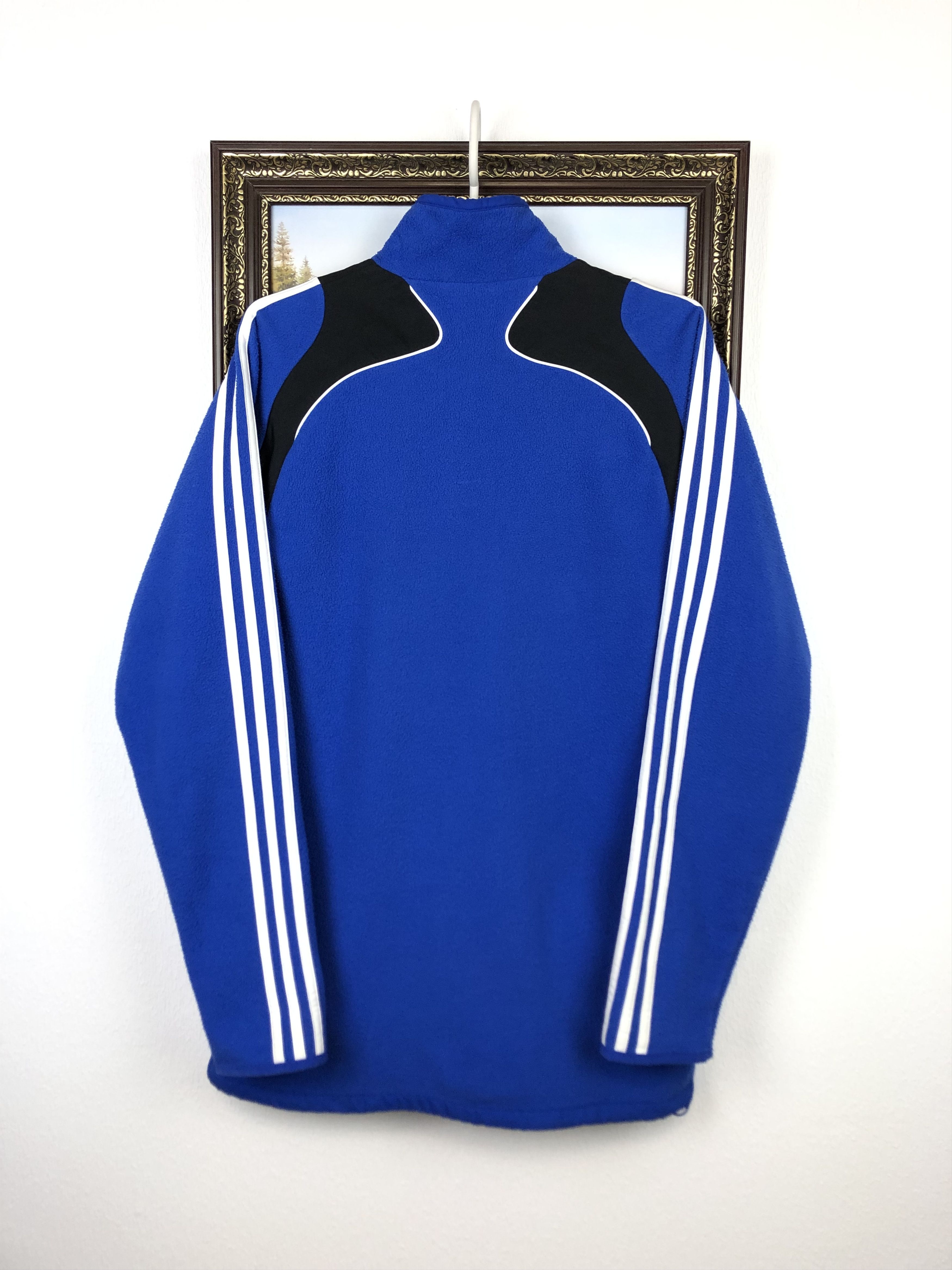 Adidas Vintage Chelsea Football Jacket Fleece Track Sweatshirt Size US M / EU 48-50 / 2 - 8 Thumbnail