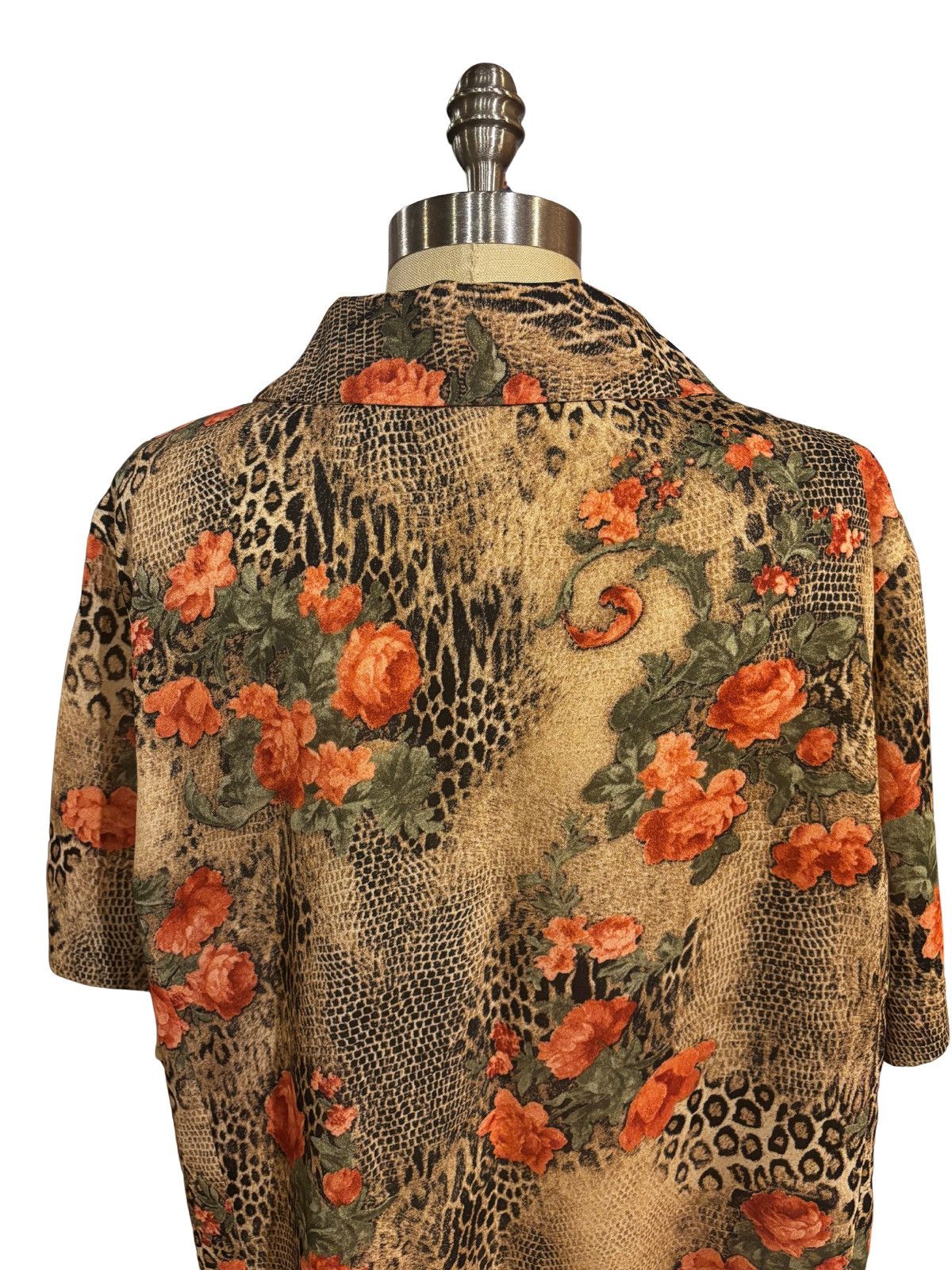 Liz Claiborne Women’s short sleeve Blouse.wt1883 Size XL / US 12-14 / IT 48-50 - 6 Thumbnail