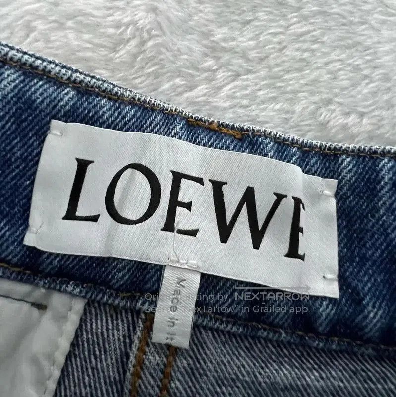 Loewe Loewe Summer Blue Cotton Women's Shorts . Size 35" - 3 Thumbnail