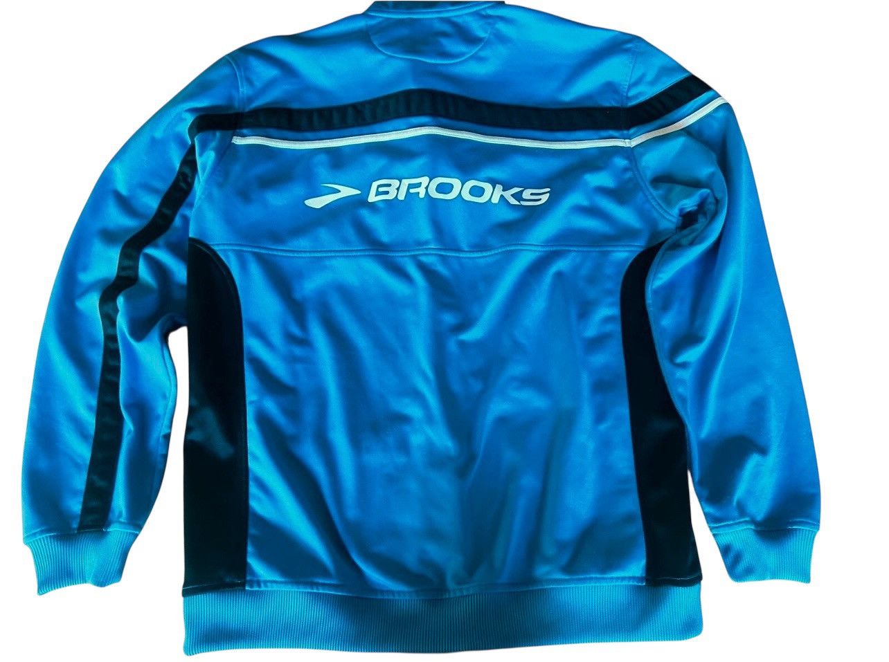 Brooks Vintage Brooks Zip Up Running Jacket Coat Sz L Active Wear Size US L / EU 52-54 / 3 - 2 Thumbnail