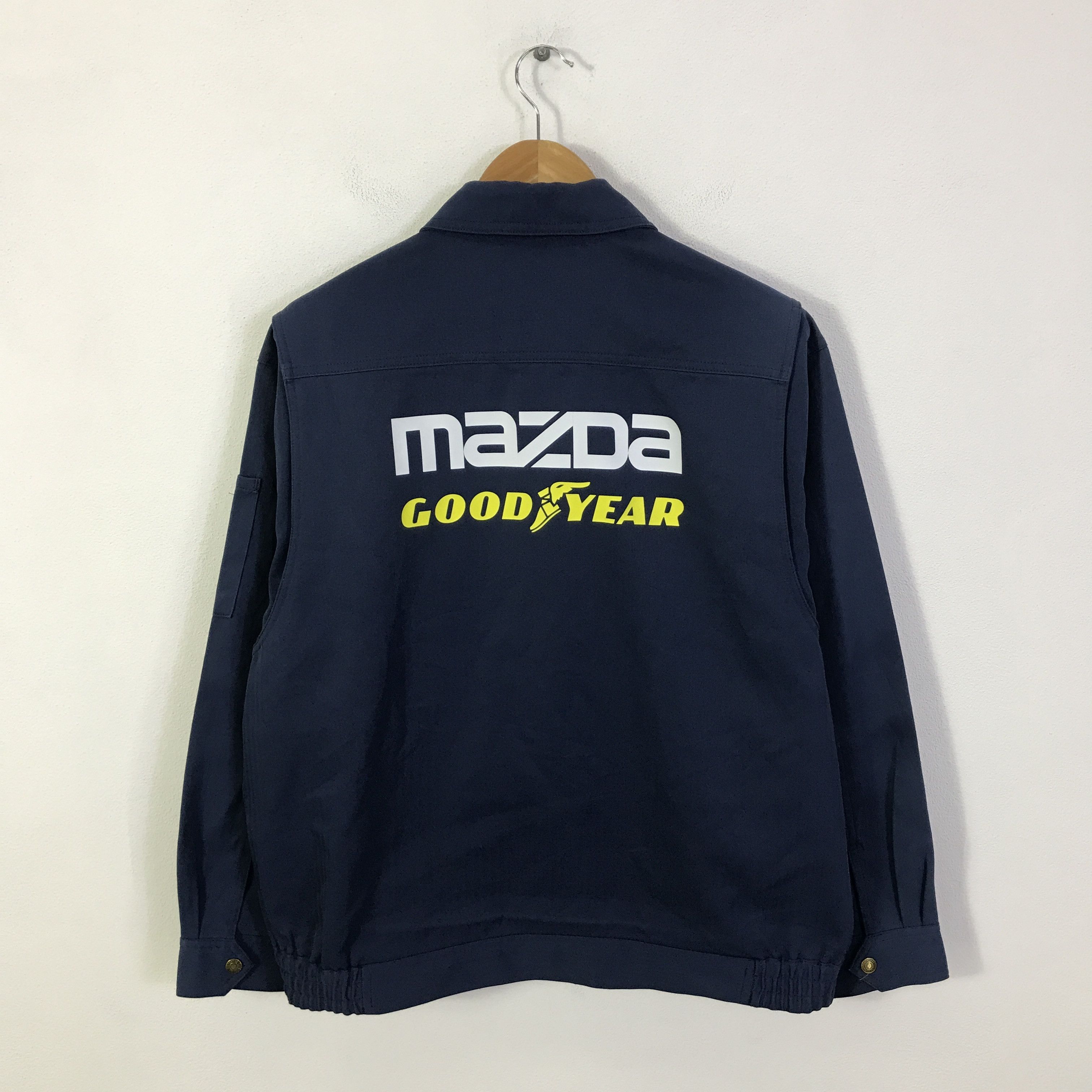 Japanese Brand Mazda Racing Uniform Work Custom jacket K77B12 Size US L / EU 52-54 / 3 - 1 Thumbnail