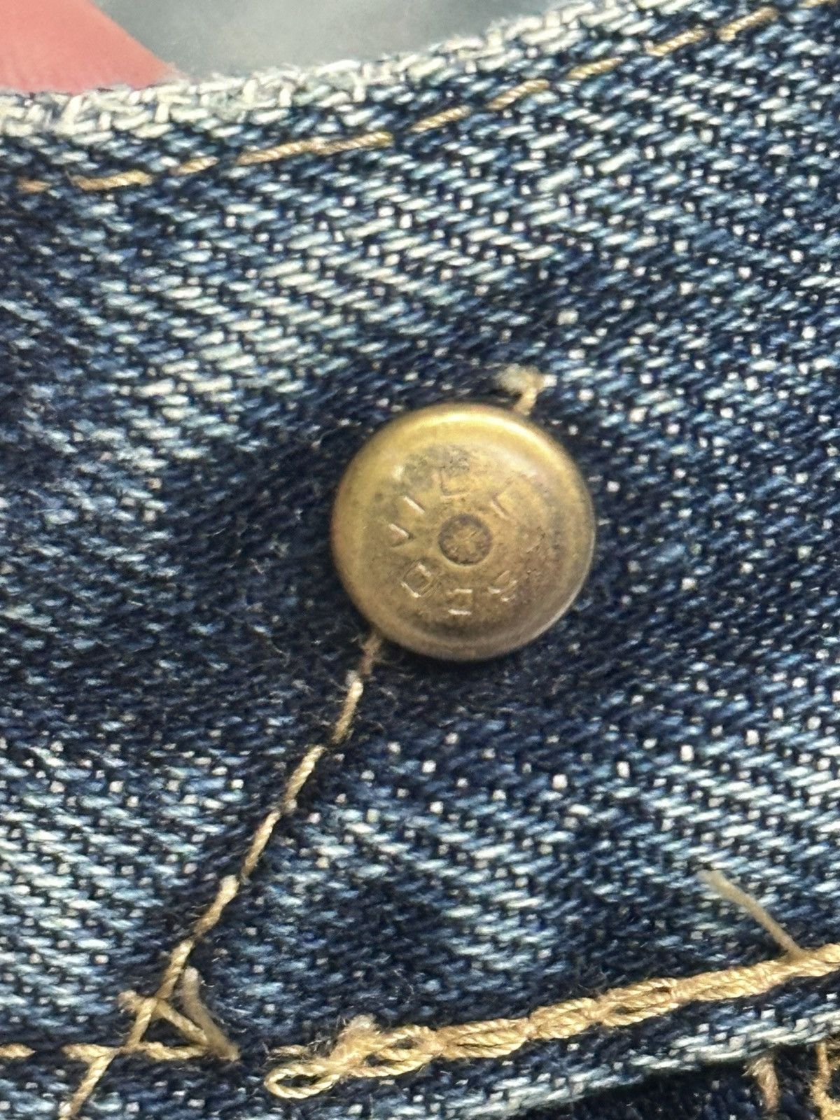 Johnbull Johnbull Vintage Selvedge Distressed Ripped Jeans With Faded Size US 32 / EU 48 - 13 Thumbnail