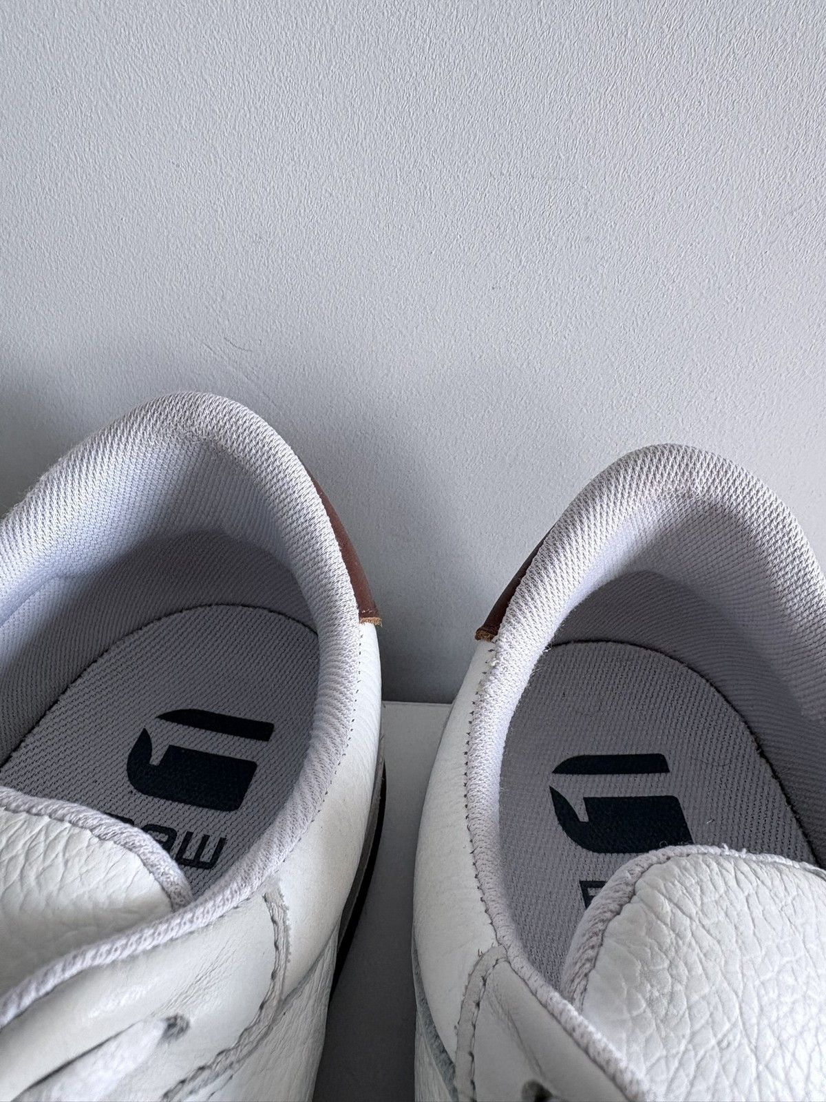 G-Star G-Star RAW leather sneakers white suede men's size 45 Size US 12 / EU 45 - 7 Thumbnail
