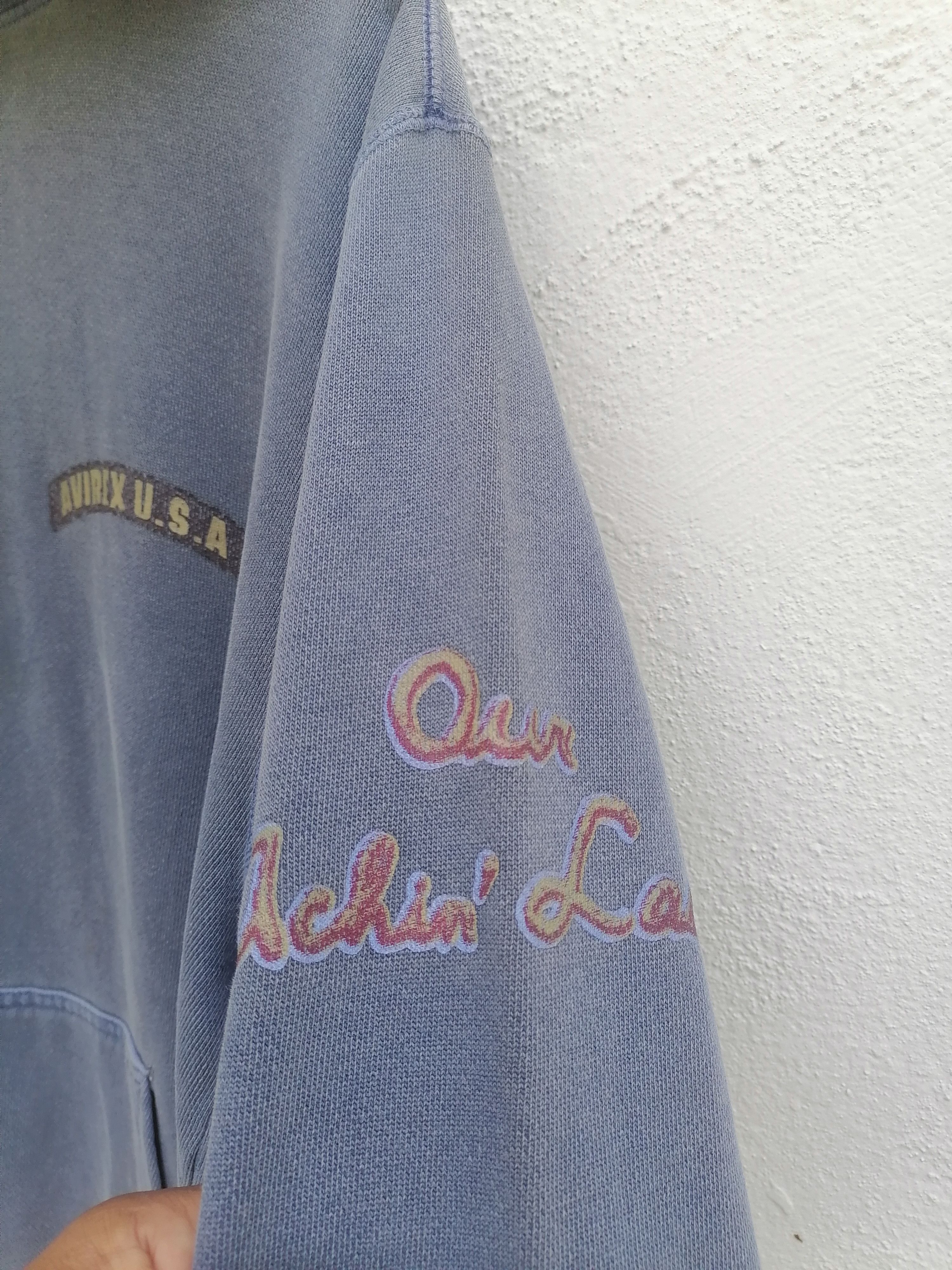 Avirex × Vintage Vintage Sun Faded Avirex Usa Sexy Girl Hoodies Size US M / EU 48-50 / 2 - 4 Thumbnail