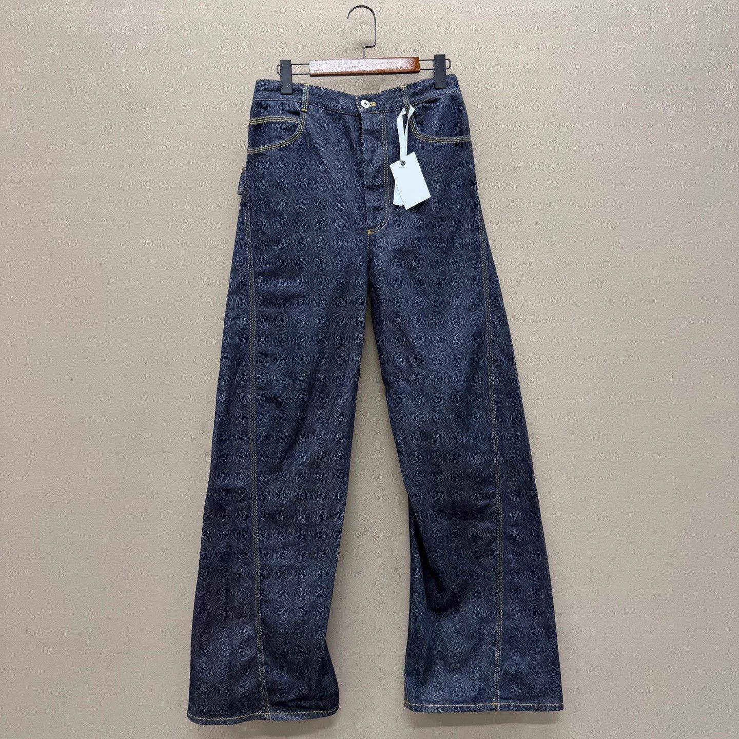 Bottega Veneta BV Scimitar Denim Pants 46 99 New Size US 30 / EU 46 - 1 Thumbnail