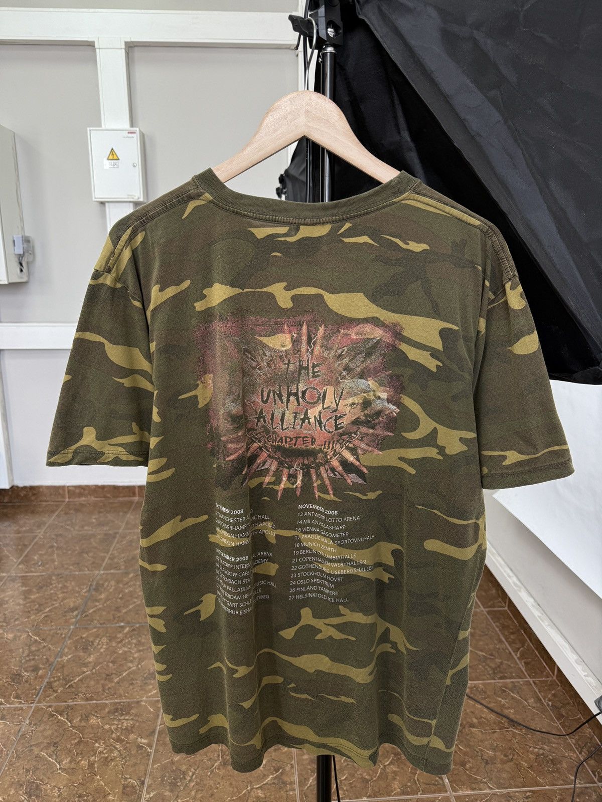 Slayer 🇺🇸 Vintage Slayer The Unholy Alliance Tour Chapter III 2008 Size US XL / EU 56 / 4 - 2 Thumbnail