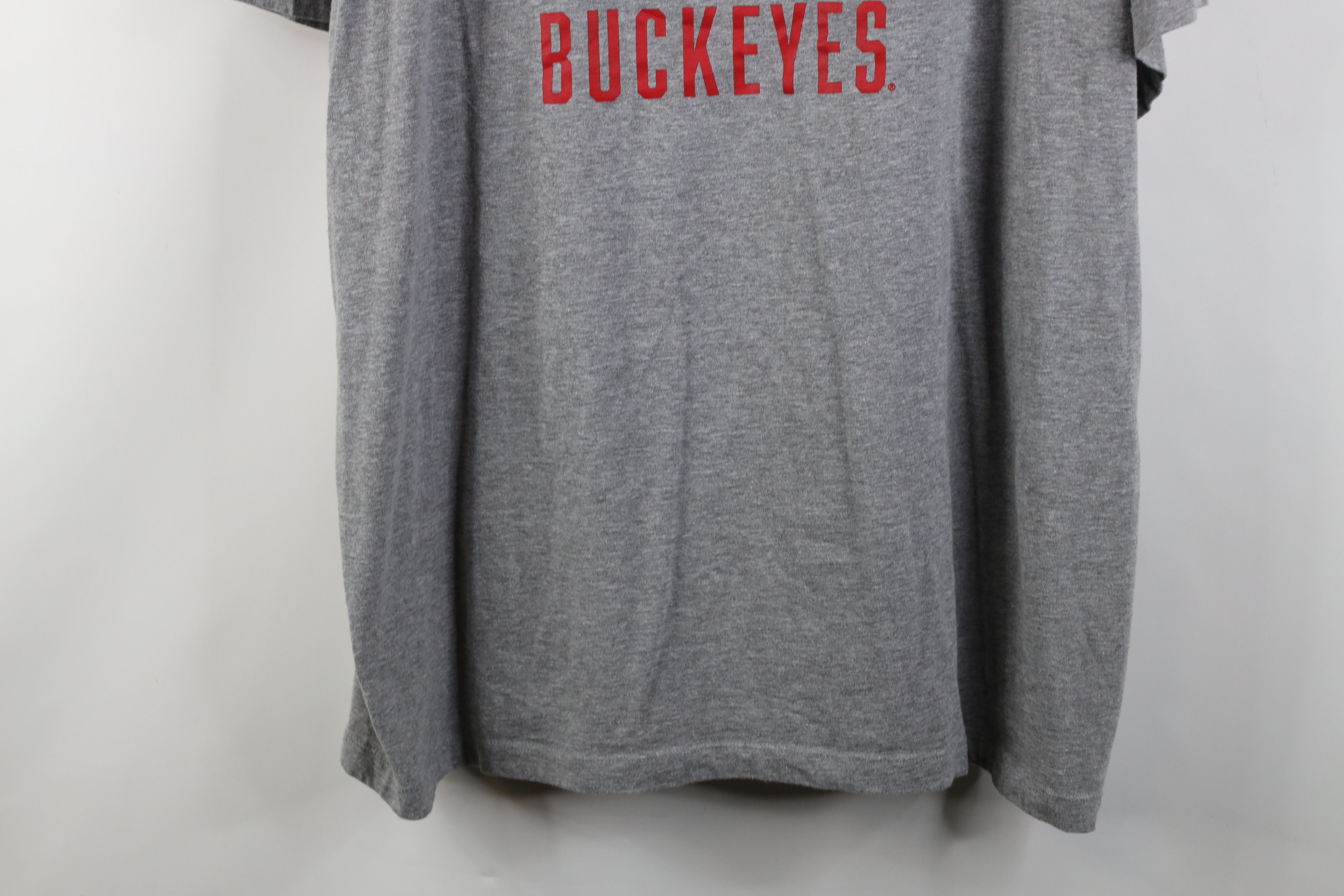 Nike Nike Scott Center Swoosh Ohio State University T-Shirt Gray Size US XXL / EU 58 / 5 - 3 Thumbnail