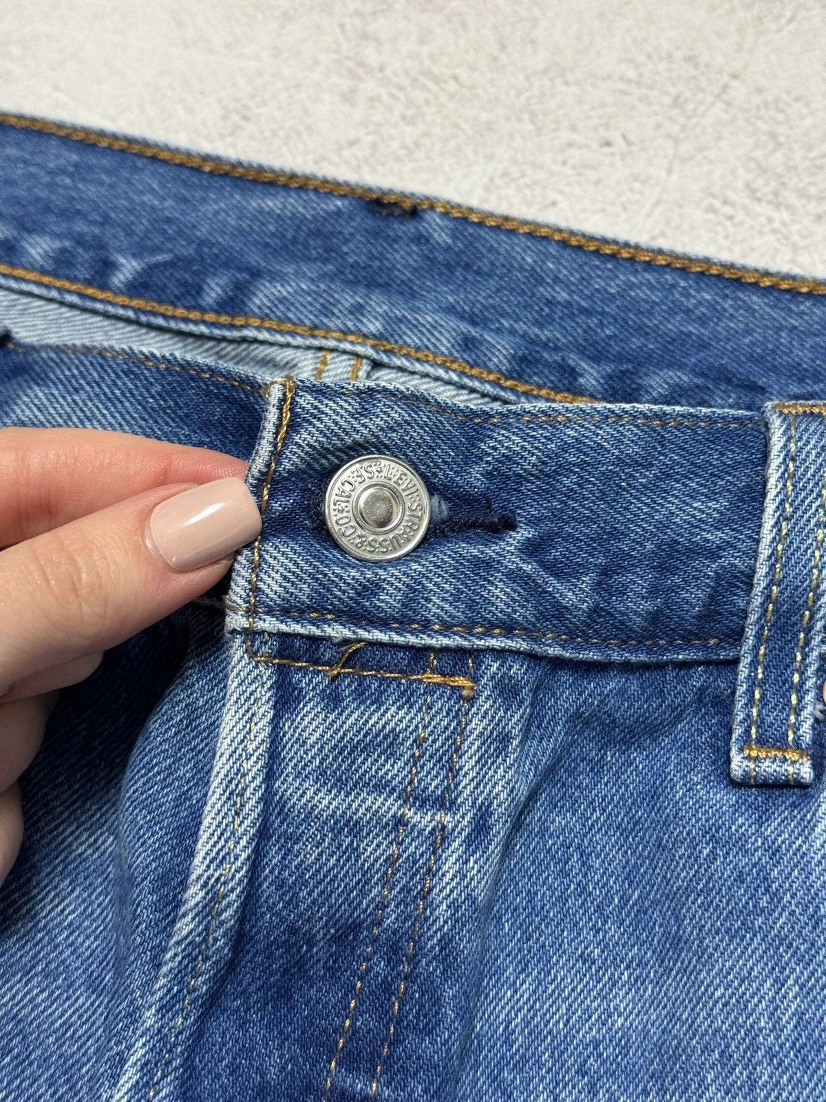 Levi's × Levi's Vintage Clothing Vintage Levis 501 Jeans Denim Pants Straight w38 l32 Y2K 90s Size US 38 / EU 54 - 9 Thumbnail