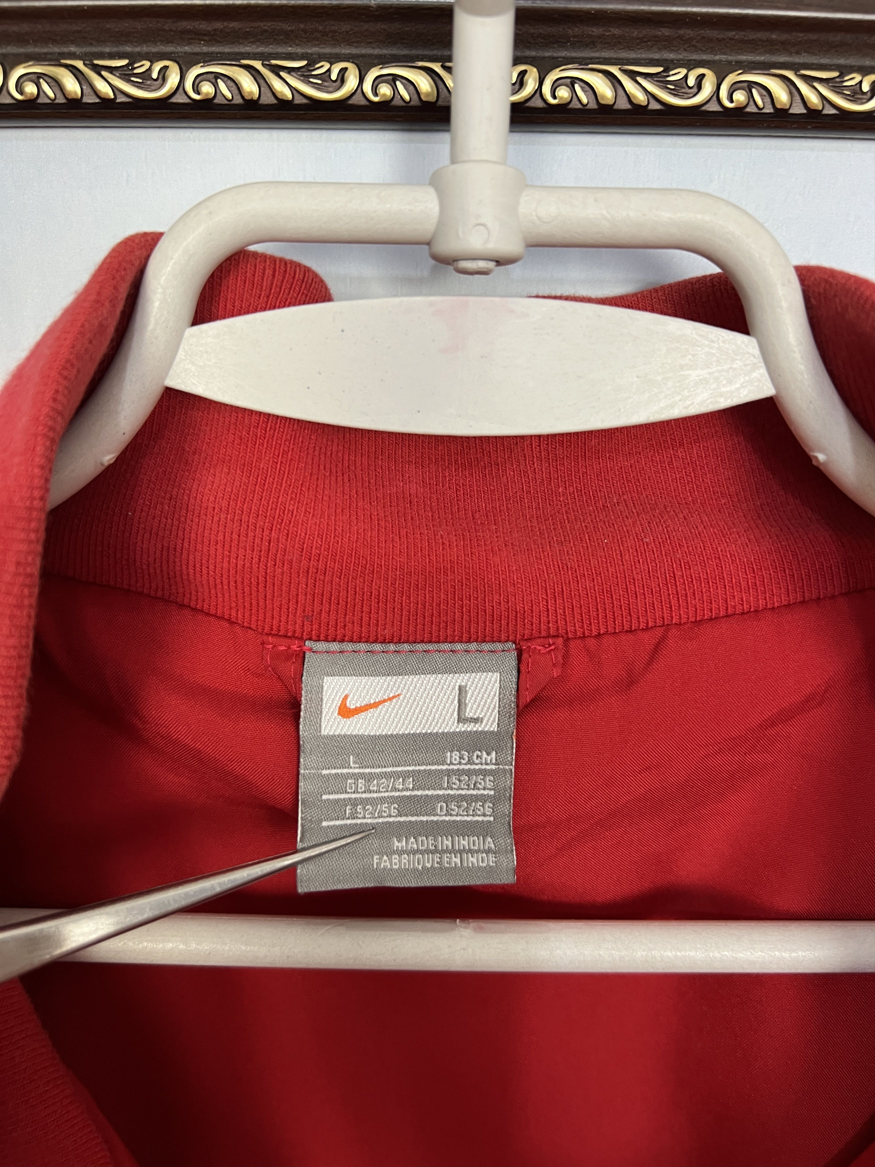 Nike Vintage Manchester United Football Jacket Soccer Track Top Size US L / EU 52-54 / 3 - 8 Thumbnail