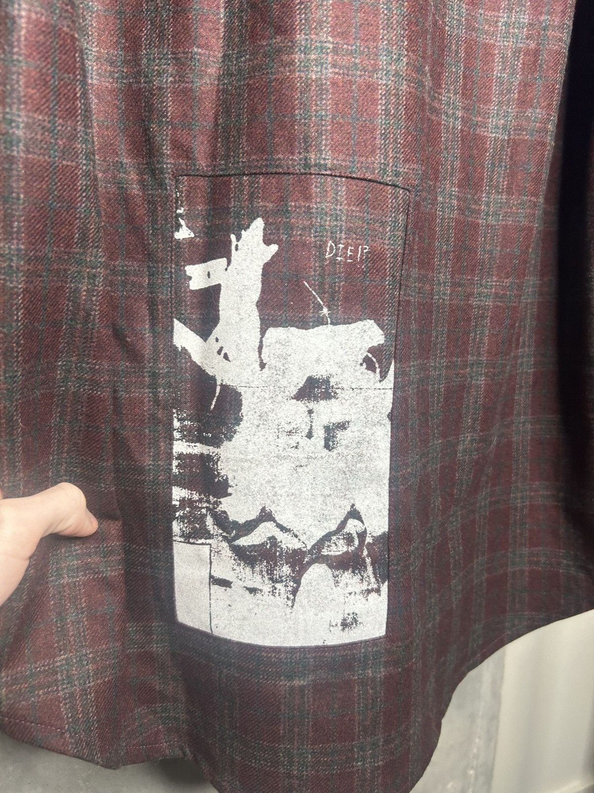 Enfants Riches Deprimes Mr Porter Exclusive Patchwork Flannel Size US M / EU 48-50 / 2 - 6 Thumbnail