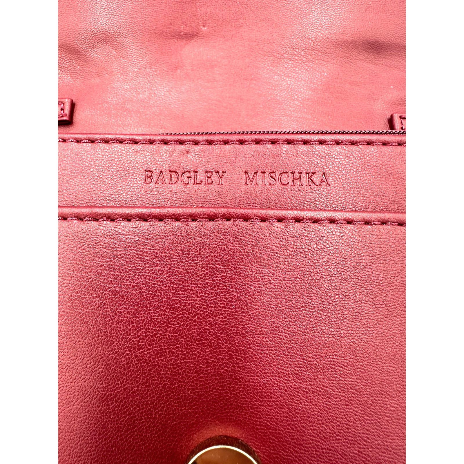 Badgley Mischka Badgley Mischka Pleated Crossbody - Wine Size ONE SIZE - 12 Thumbnail
