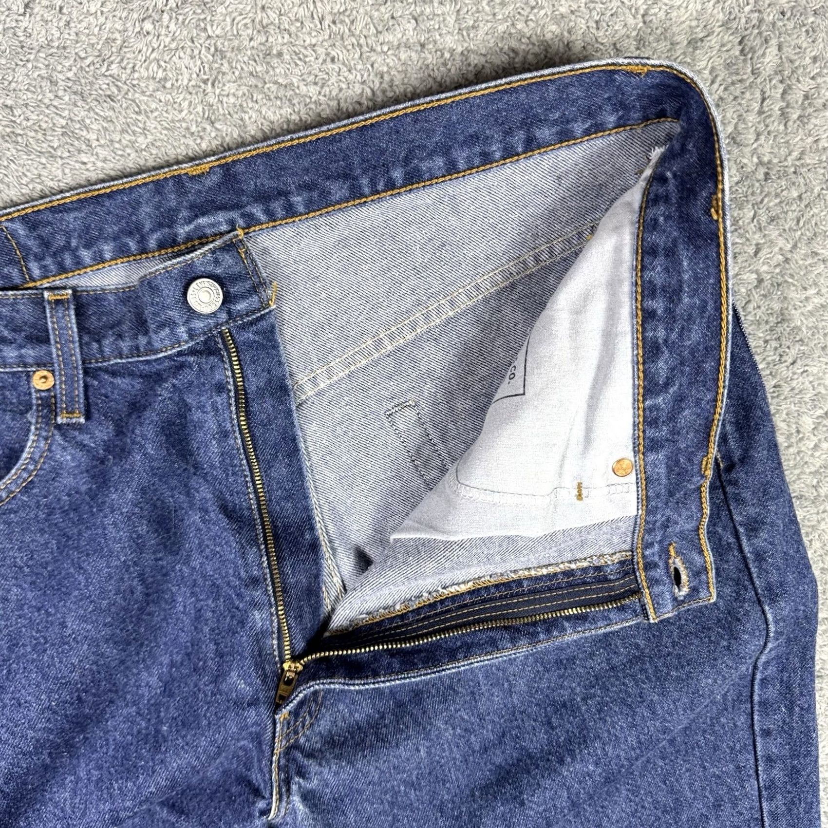 Levi's VINTAGE Levi's 517 Jeans Men 38x32 Bootcut Workwear 1992 Cowboy Western 90s Mens Jeans Size US 38 / EU 54 - 3 Thumbnail