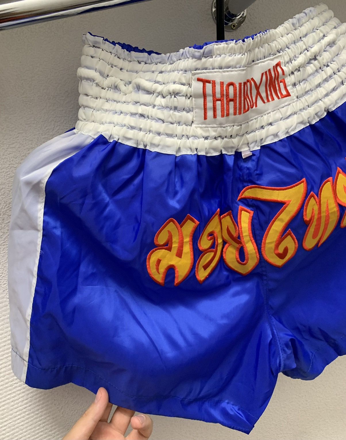 Other THAIBOXING Thai Boxing vintage shorts 34 L sz muay-Thai Size US 34 / EU 50 - 4 Thumbnail