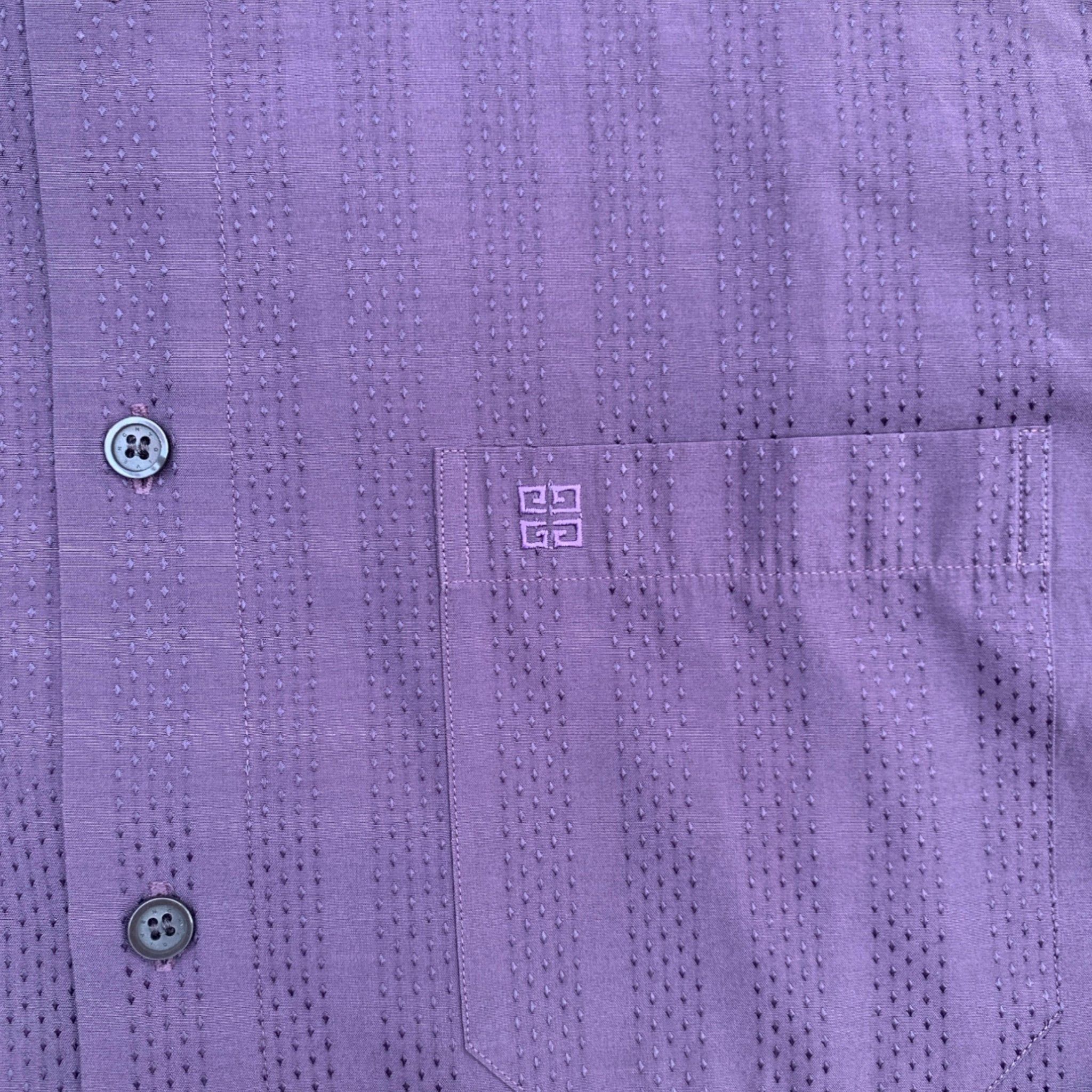 Givenchy Givency Button Up Dot Striped Long Sleeve Shirt Size US M / EU 48-50 / 2 - 5 Thumbnail
