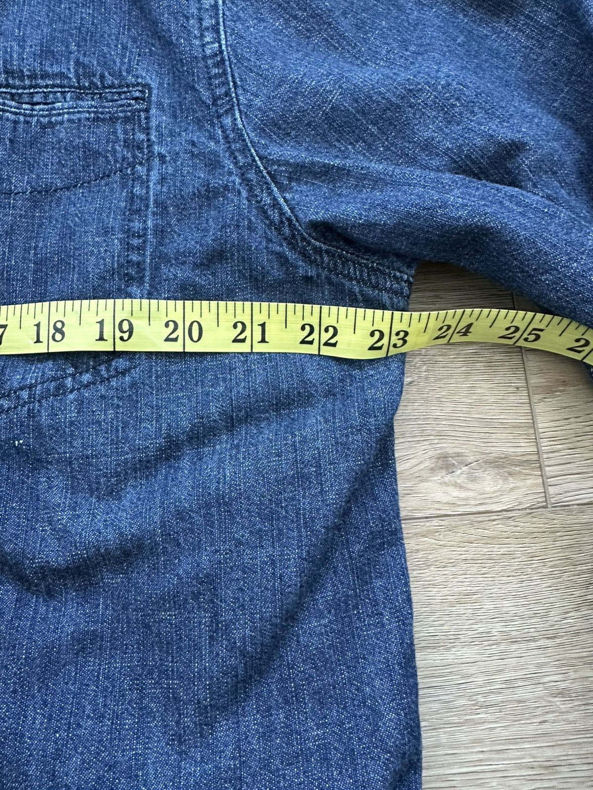 Levi's Levis Denim Shirt %100 Cotton Size XXL In Good Condition Size US XXL / EU 58 / 5 - 3 Thumbnail
