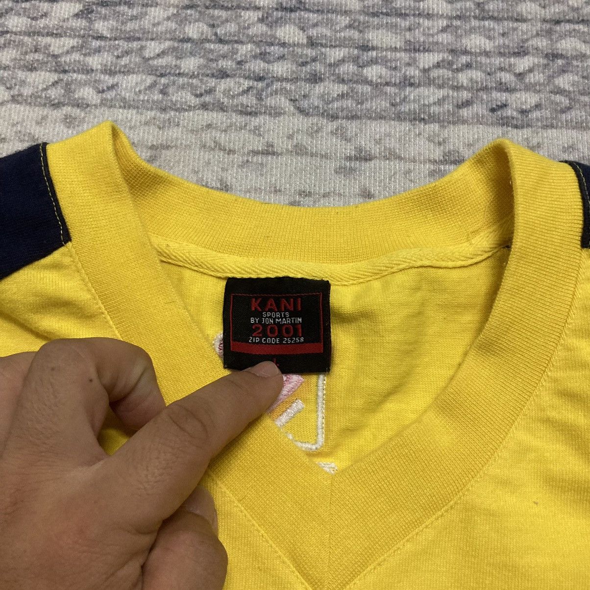 JNCO × Karl Kani × Vintage Distress Y2K Karl Kani Sports Hip Hop Tees Size US XL / EU 56 / 4 - 9 Thumbnail