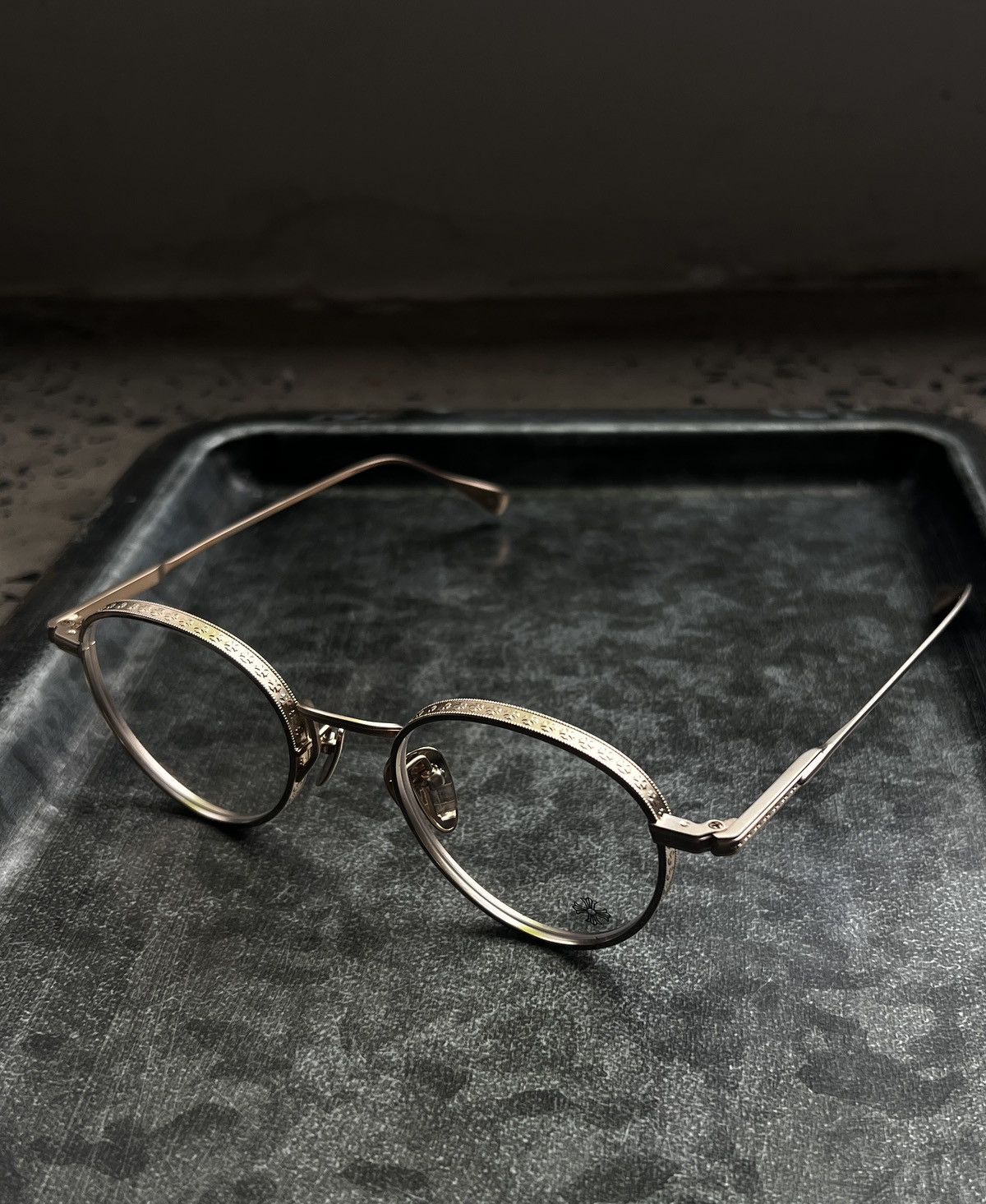 Chrome Hearts Chrome Hearts THICK GOLD PLATED GLASSES Size ONE SIZE - 1 Thumbnail