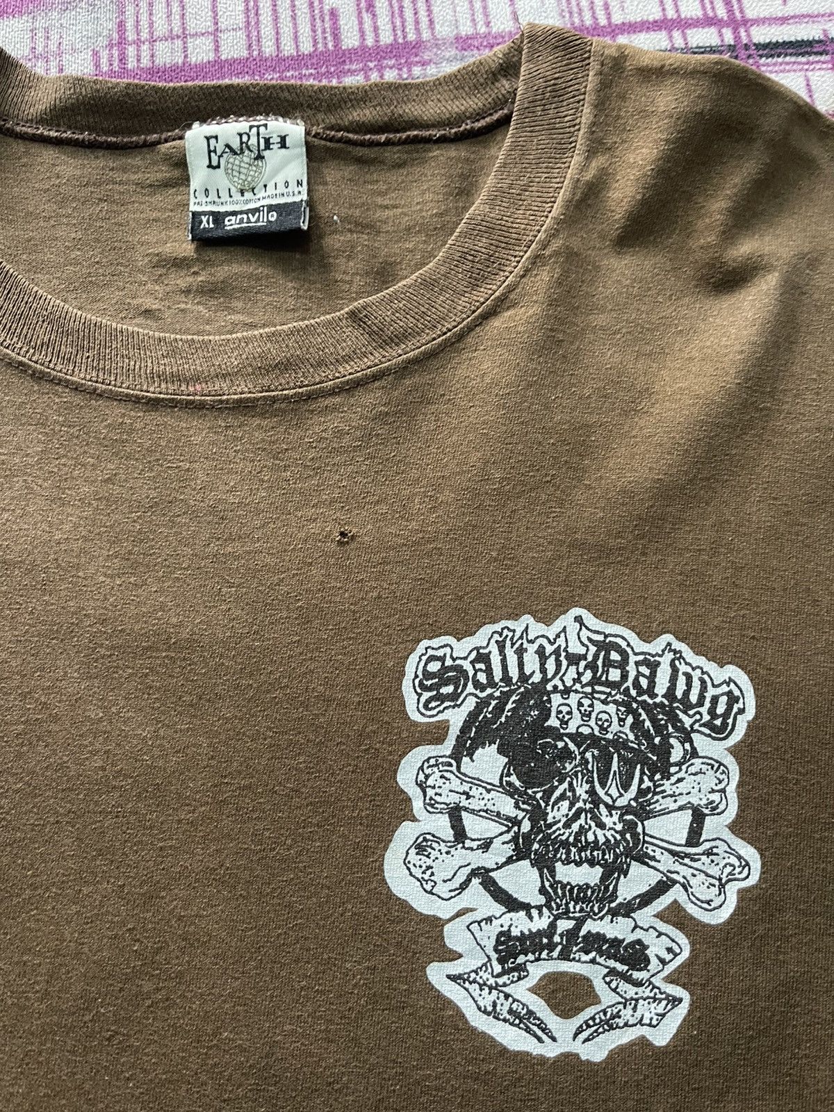 Vintage VINTAGE SURF THE BLANK BACK HIT VERY RARE Size US XL / EU 56 / 4 - 3 Thumbnail
