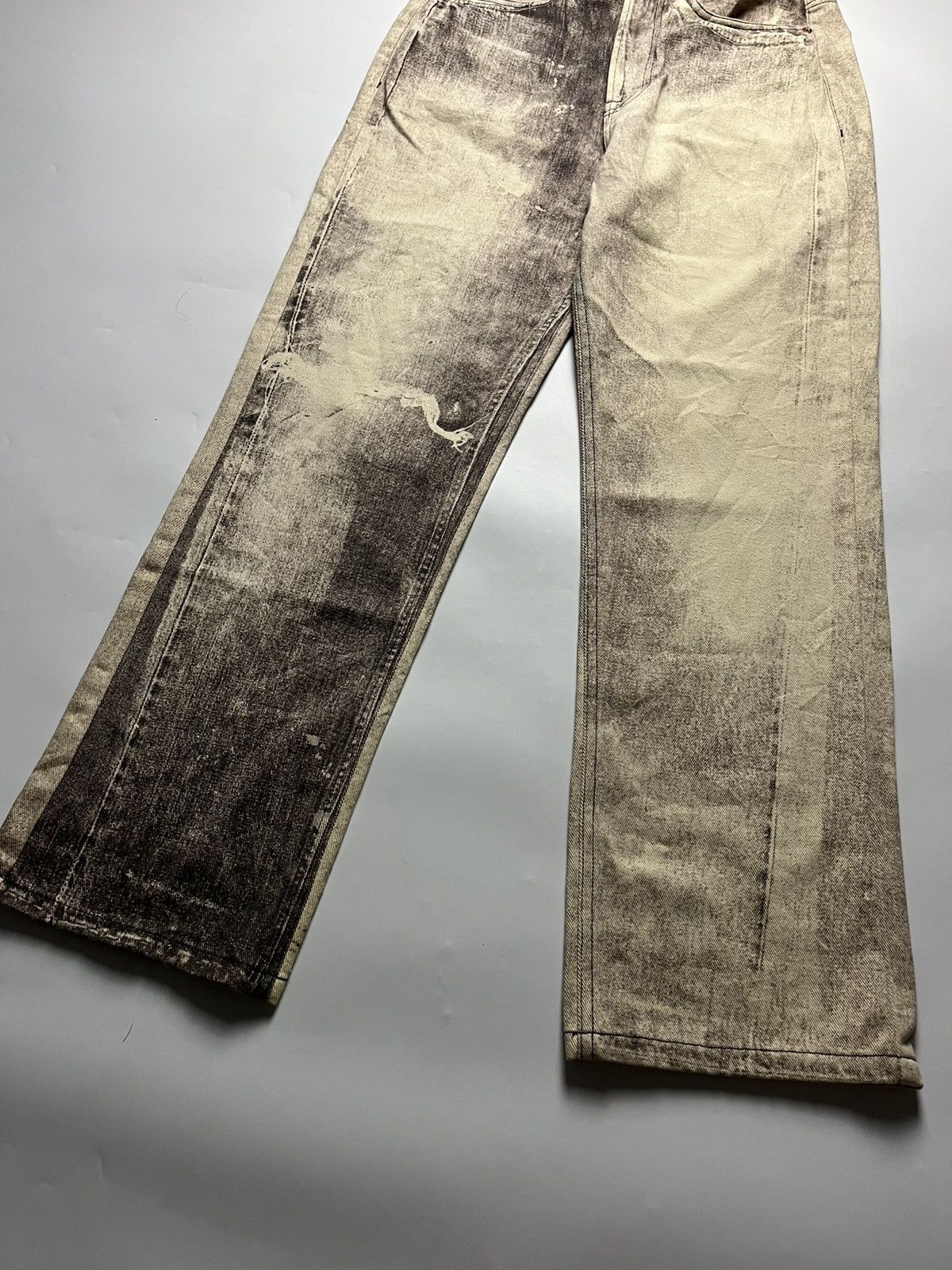 Our Legacy Our Legacy Third Cut Digital Print Denim Jeans Size US 29 - 11 Thumbnail