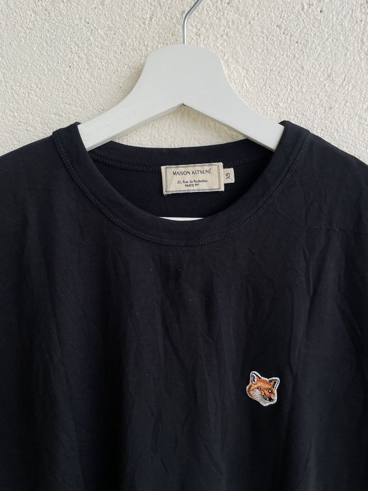 Japanese Brand 2000s Maison Kitsune T-shirt Embroidery Iconic Logo Y2K CDG Size US M / EU 48-50 / 2 - 3 Thumbnail