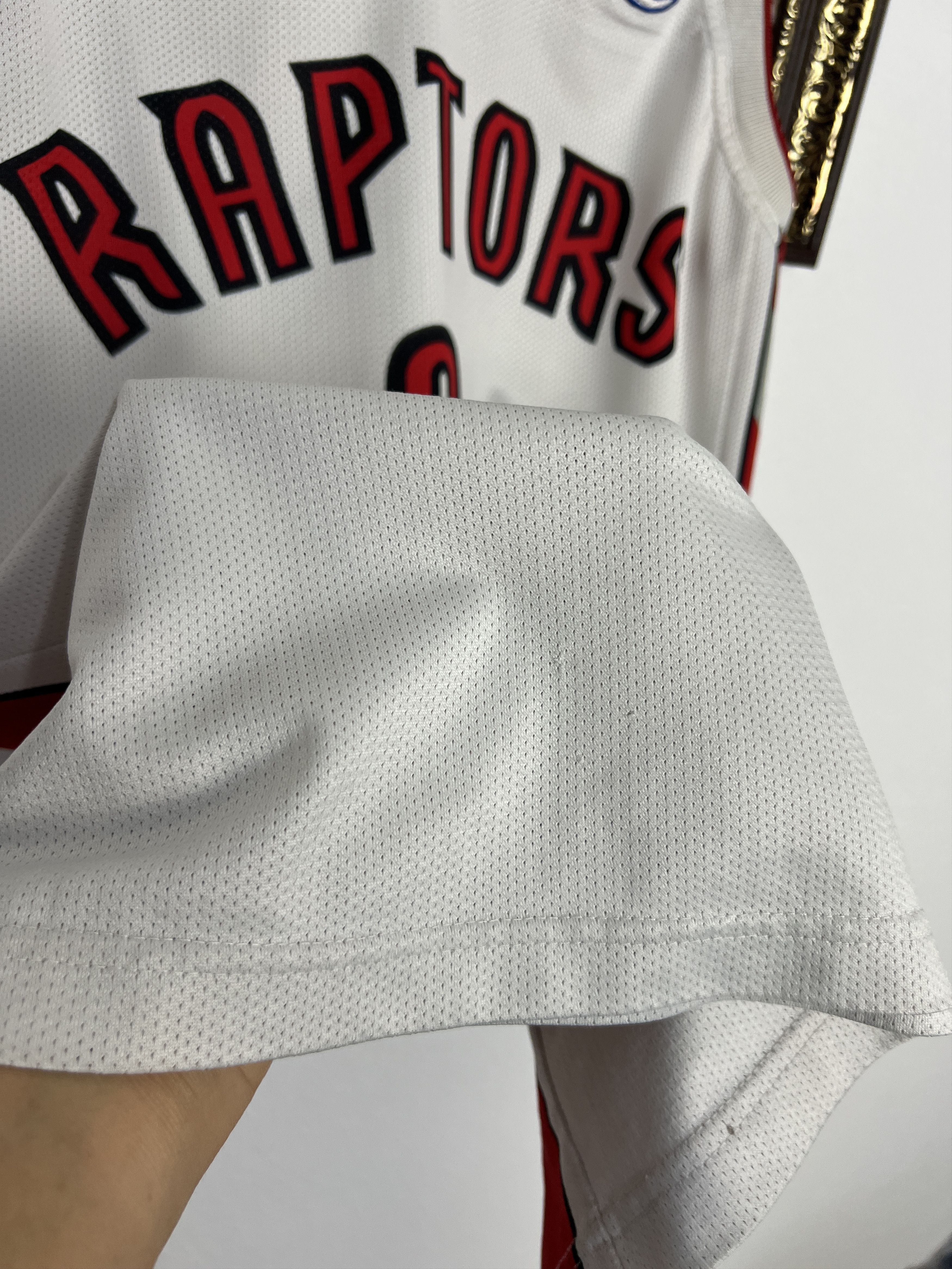 Vintage 90's Champion Toronto Raptors Calderon NBA Jersey