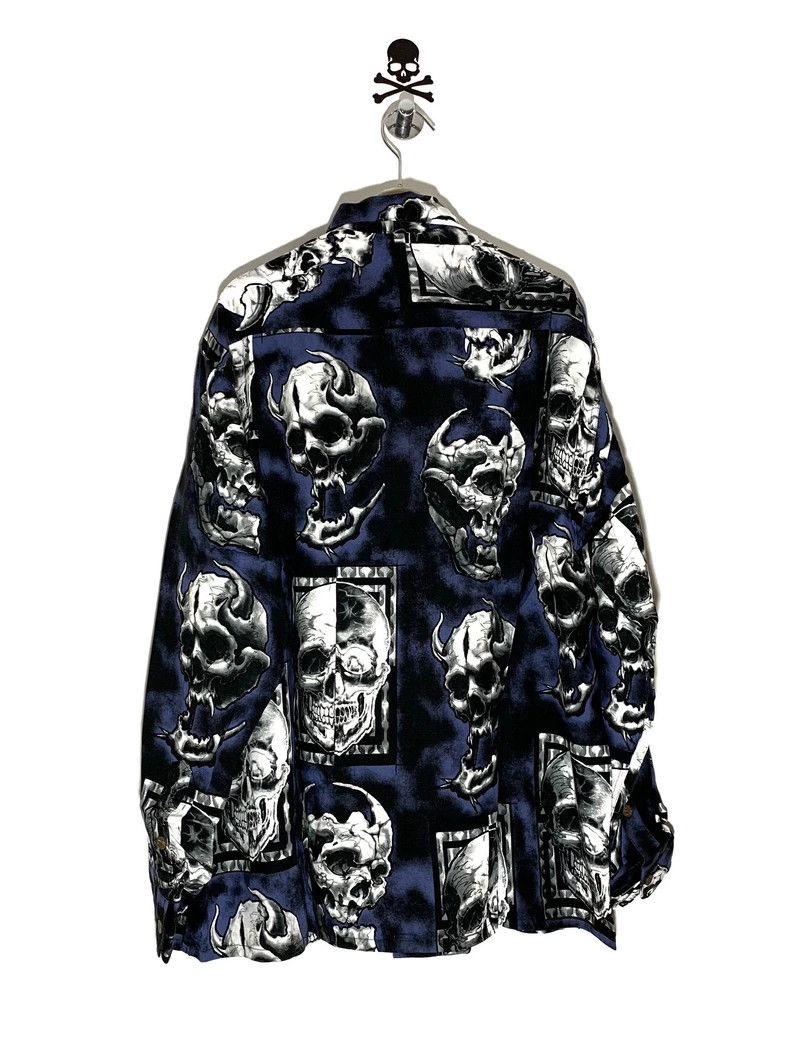 Wacko Maria WACKO MARIA Skull shirt Heaven Tokyo shirt Size US XL / EU 56 / 4 - 2 Thumbnail