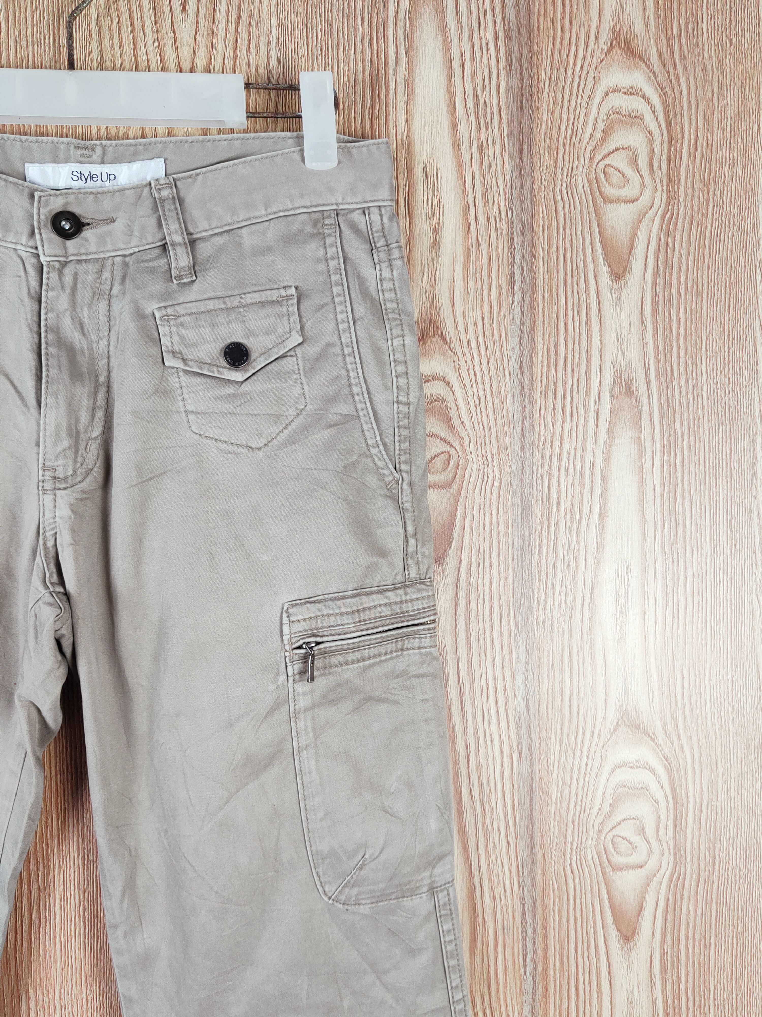 Japanese Brand Uniqlo Beige Multipocket Tactical Cargo Pants #W212 Size US 30 / EU 46 - 5 Thumbnail